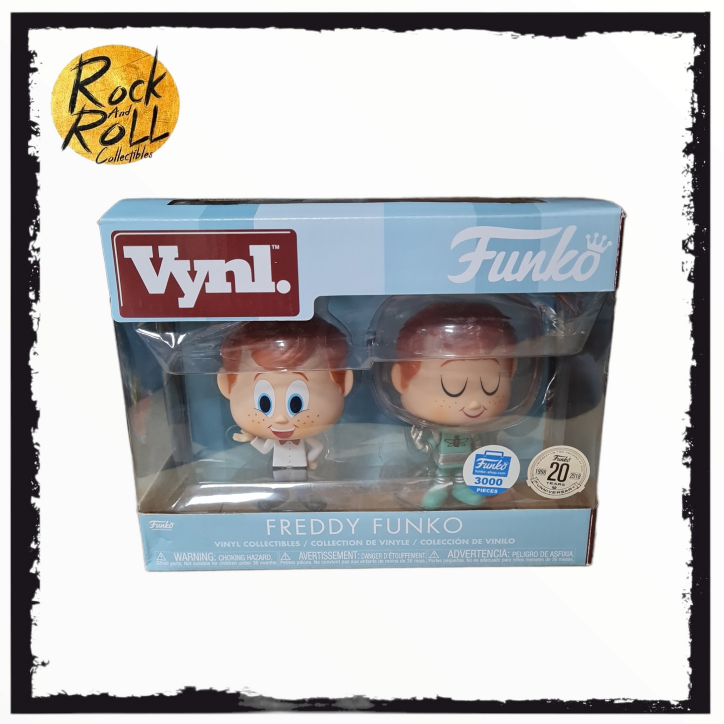 Freddy Funko Vynl - 3000pcs Limited Edition 20 Years Funniversary