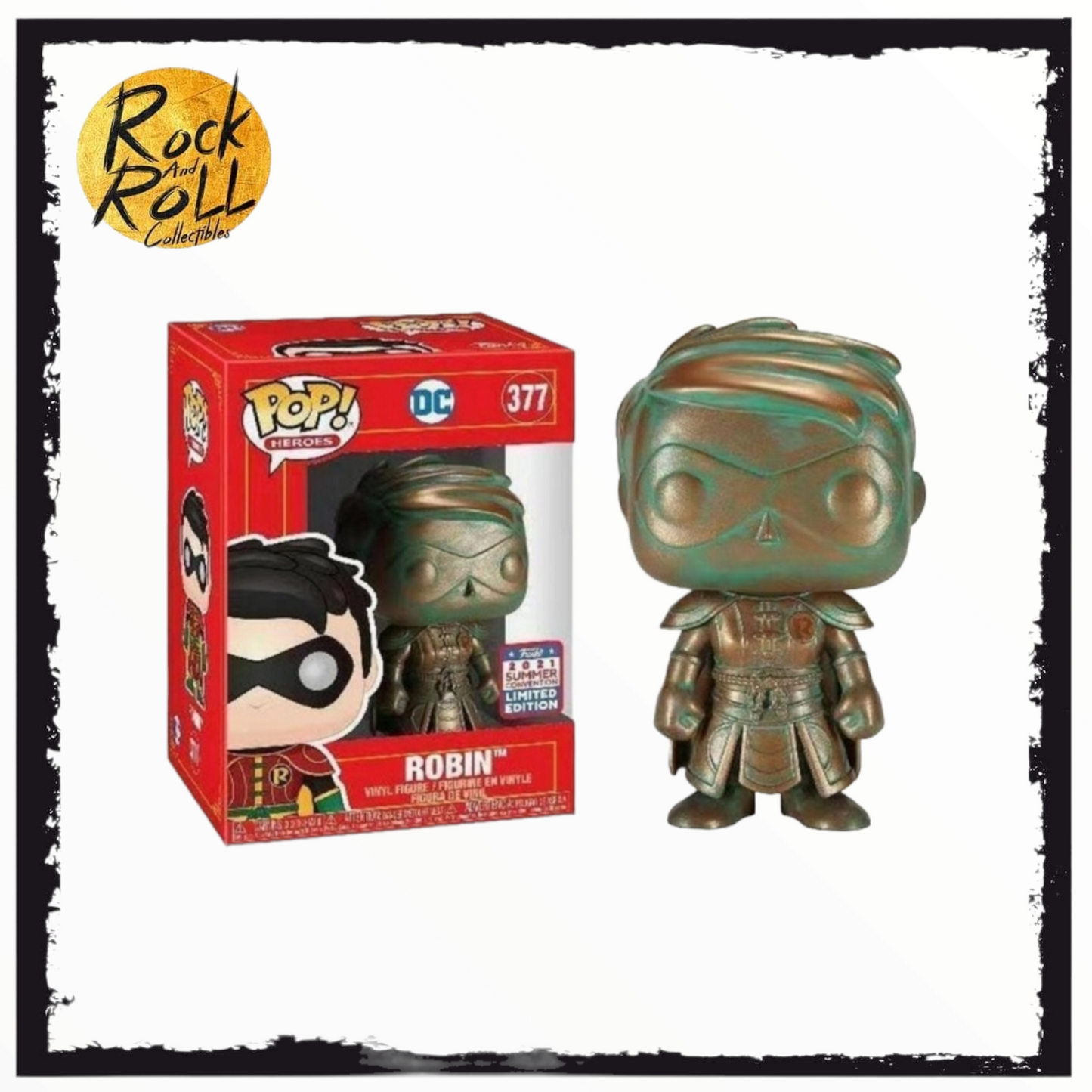 DC Robin (Patina) Funko Pop! Vinyl #377 2021 Summer Convention