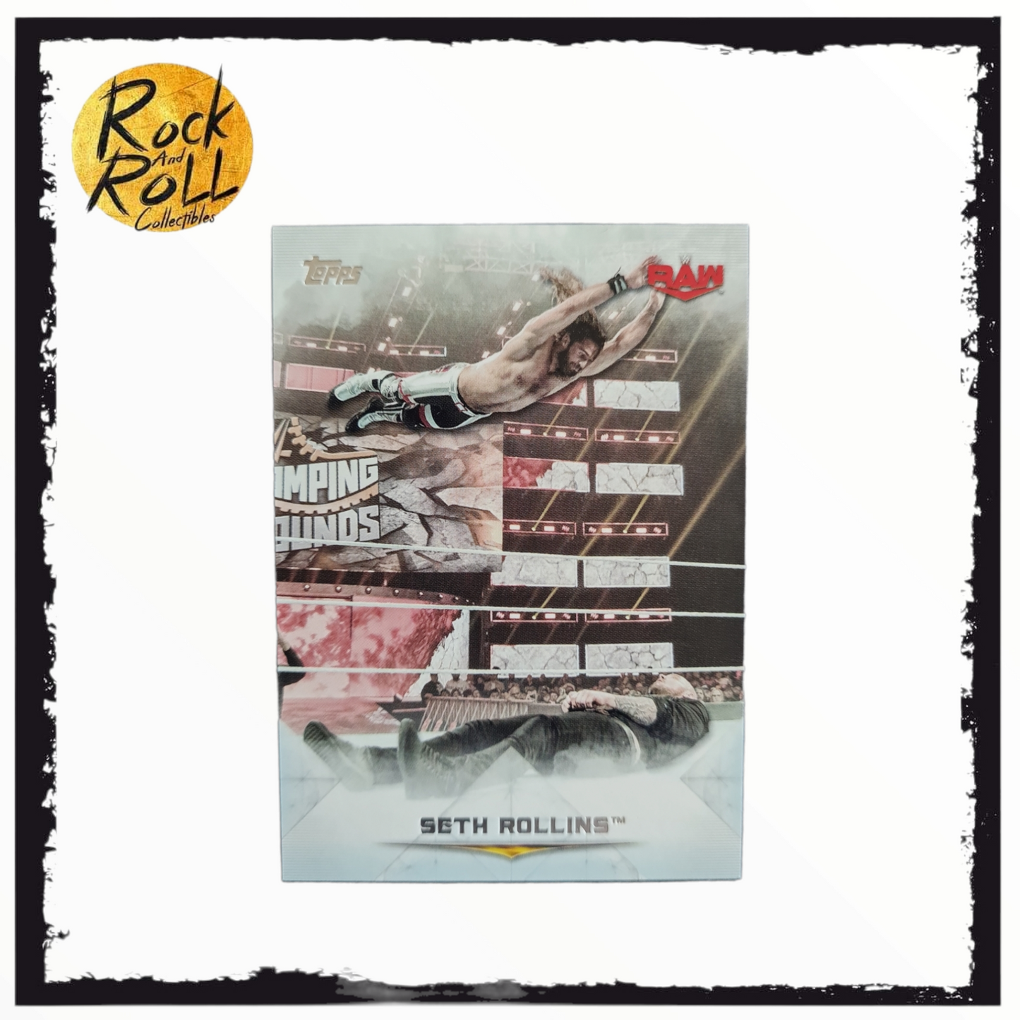 Seth Rollins 2020 Topps Undisputed WWE Raw Card #23