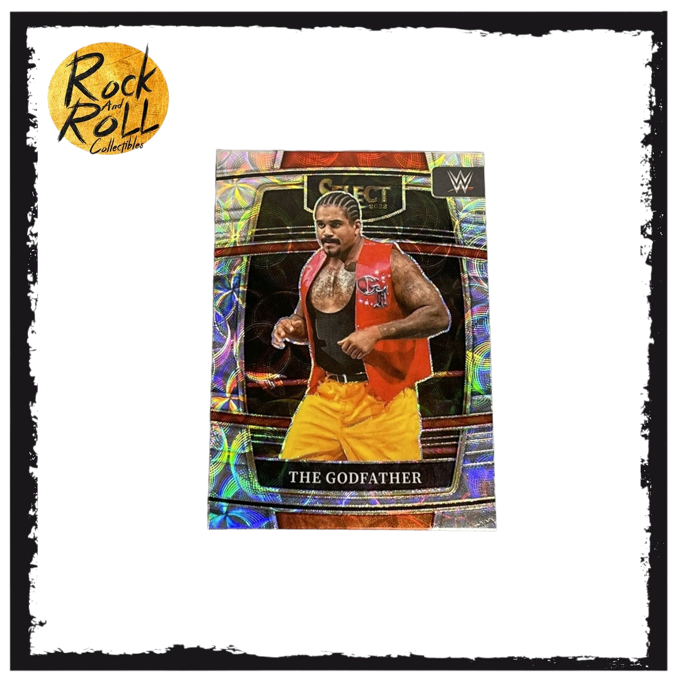The Godfather 2022 Panini Select WWE Scope Prizm Concourse #9