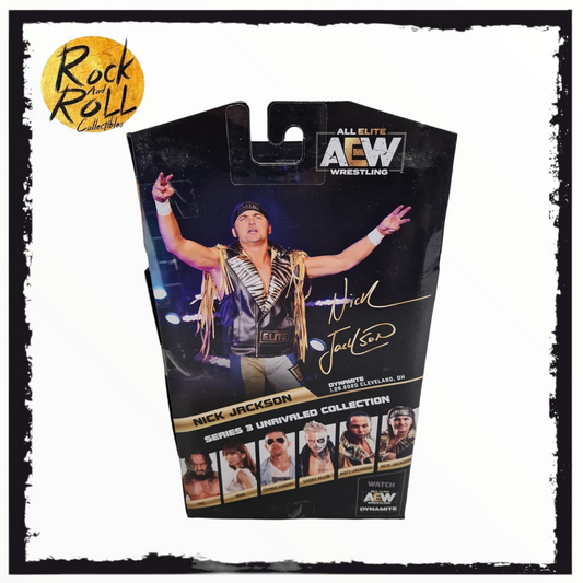 AEW - All Elite Wrestling Unrivaled Collection Nick Jackson Series 3 #24
