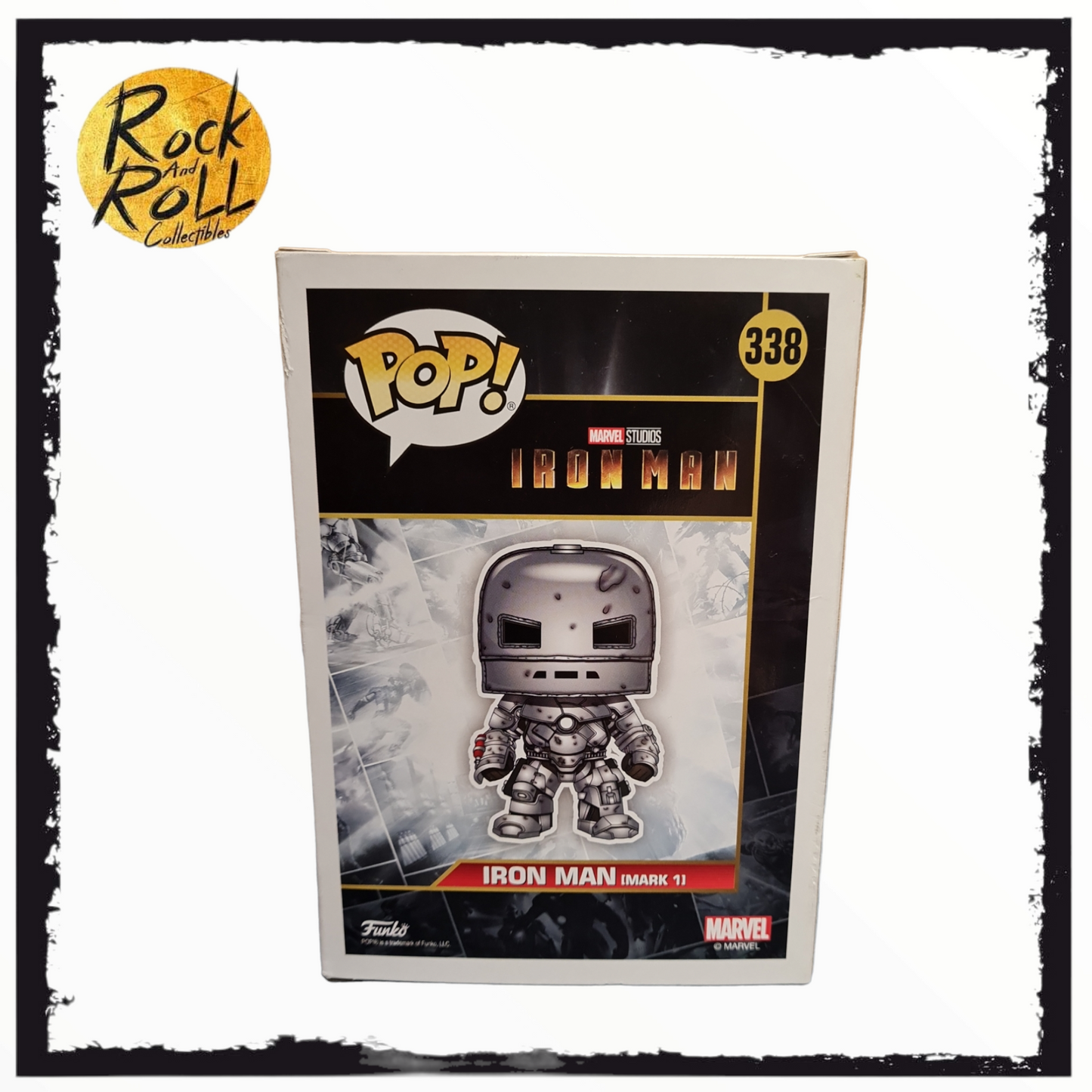 Marvel Studios - Iron Man (Mark 1) 2018 Summer Convention Shared Sticker Funko Pop! #338
