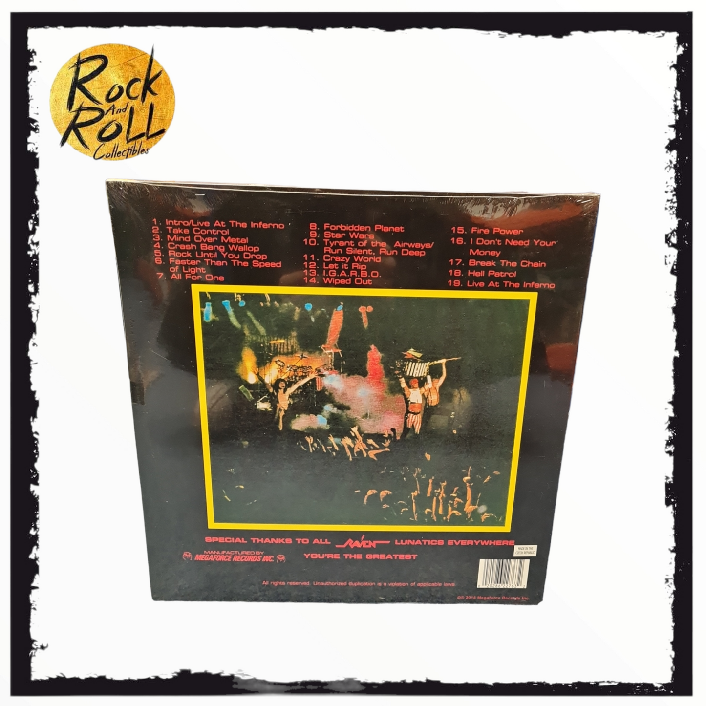 Raven - Live at the Inferno Vinyl Record