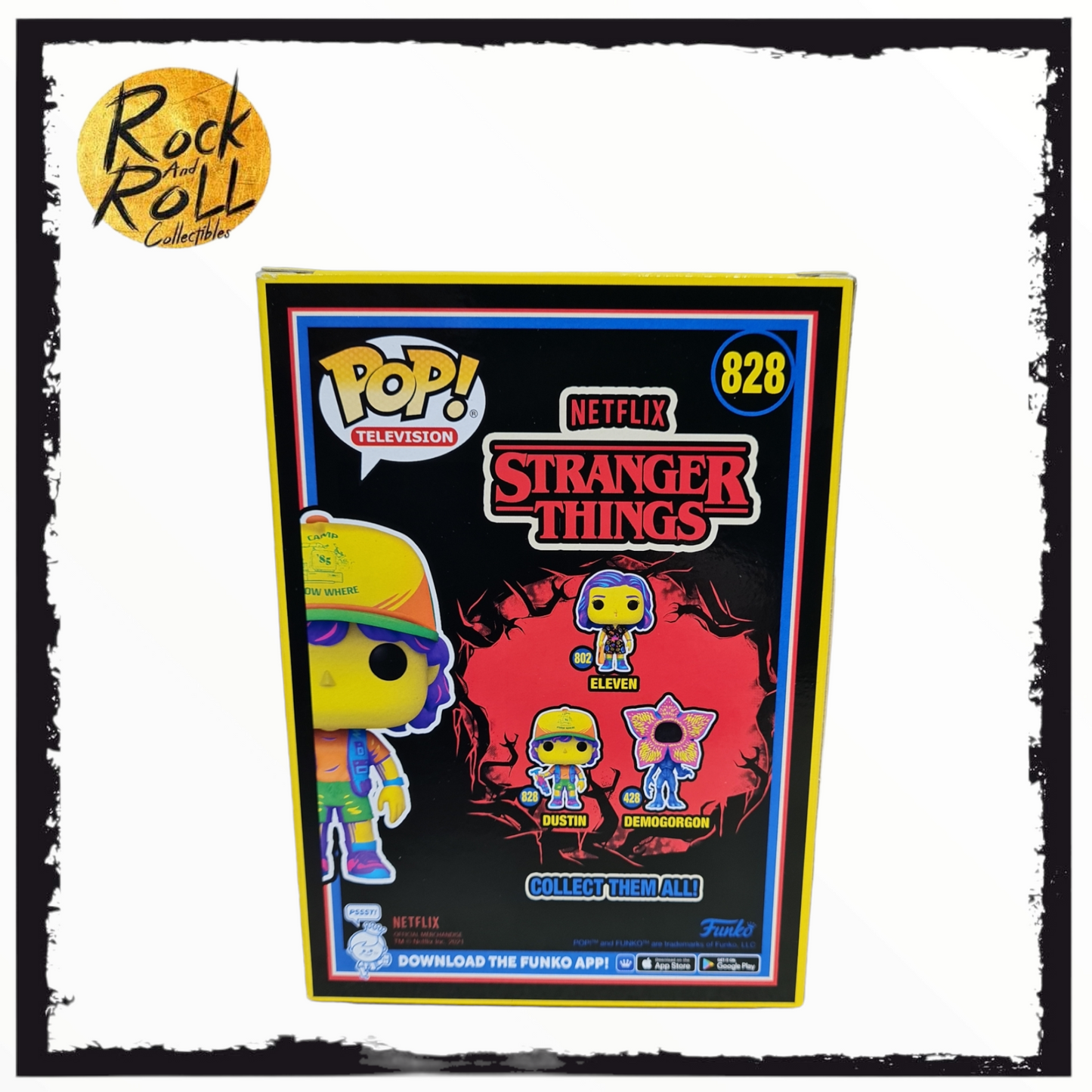 Stranger Things Dustin Blacklight Funko Pop! Target Exclusive #828