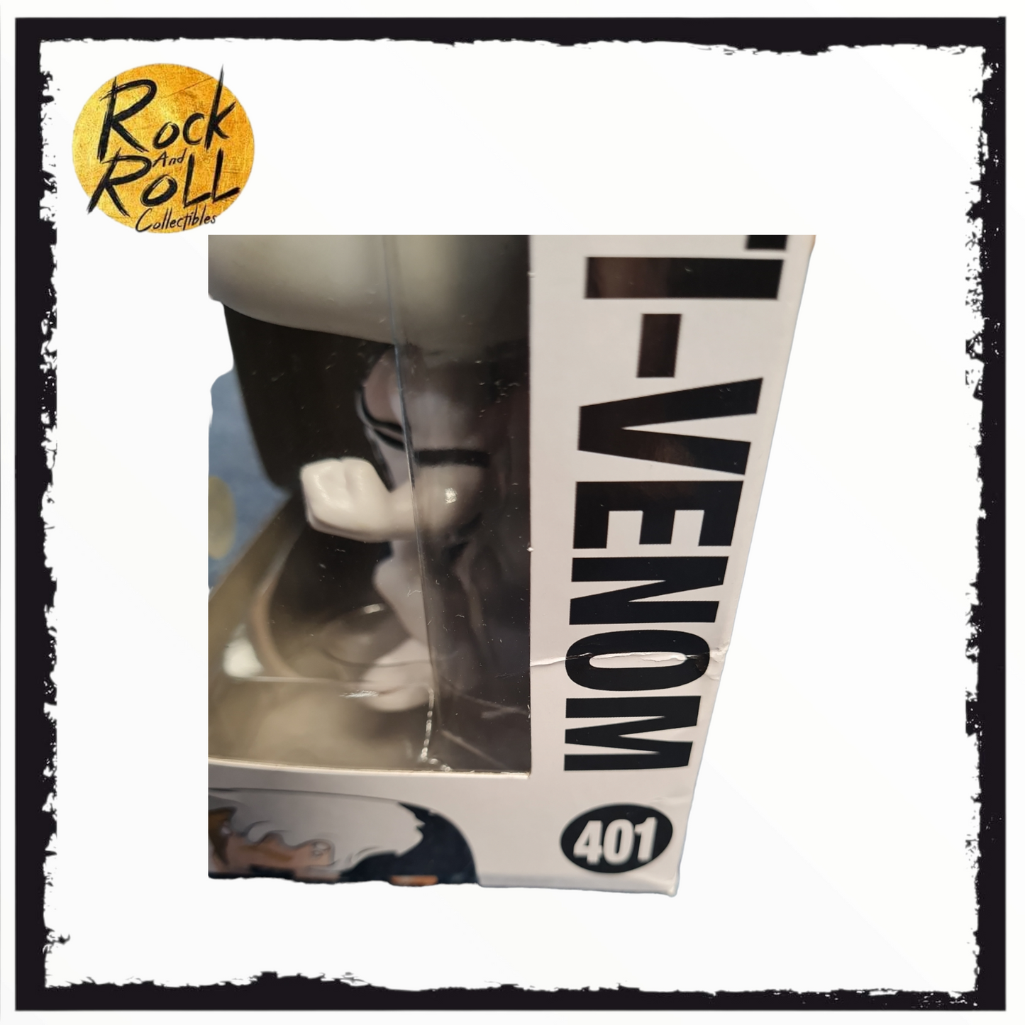 Box Damage - Venom - Anti-Venom Glow In The Dark Funko Pop! #402 Box Lunch Exclusive