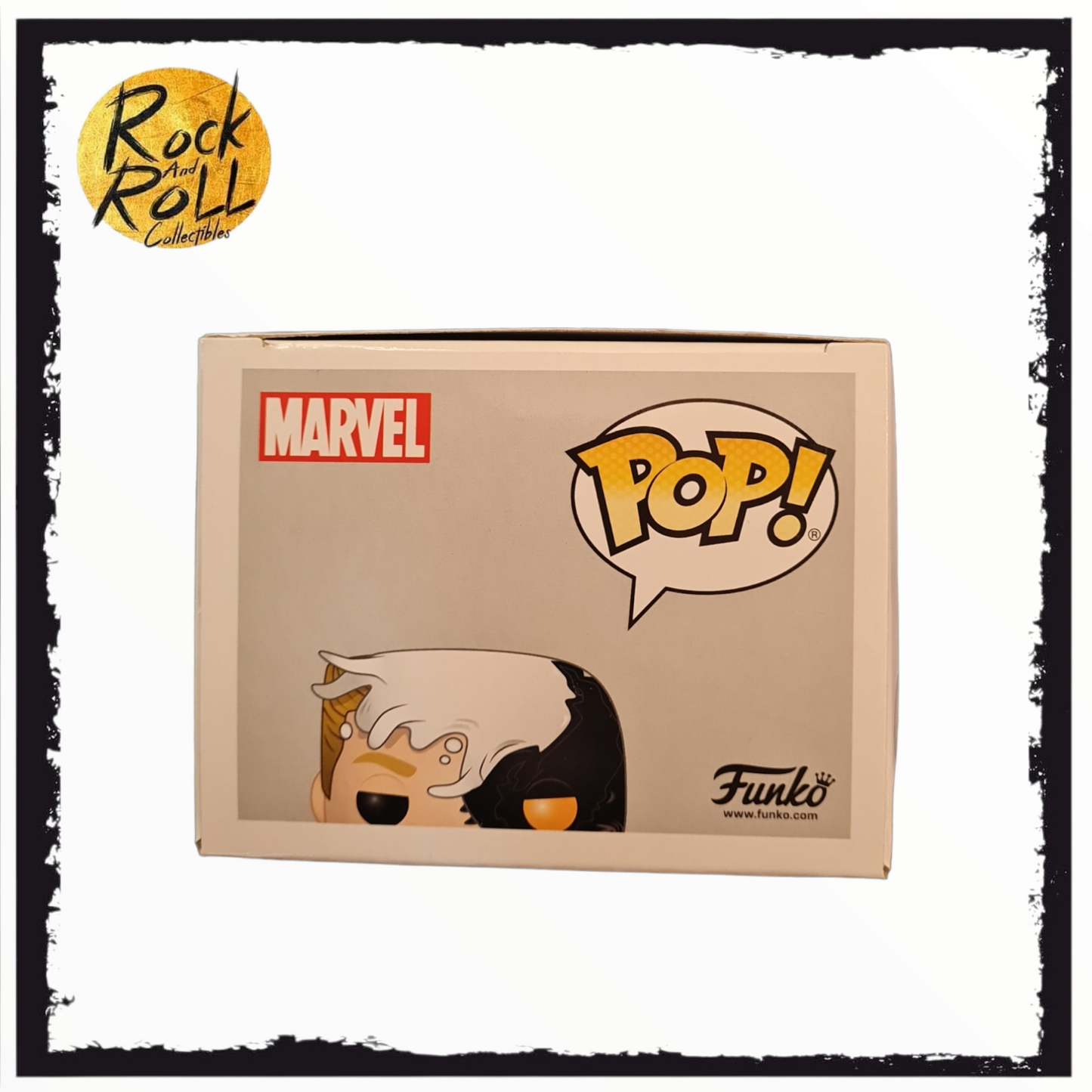 Box Damage - Venom - Anti-Venom Glow In The Dark Funko Pop! #402 Box Lunch Exclusive