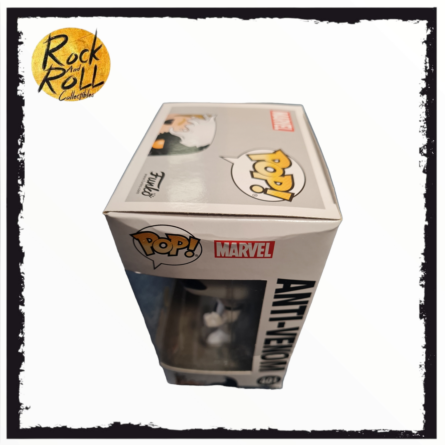 Box Damage - Venom - Anti-Venom Glow In The Dark Funko Pop! #402 Box Lunch Exclusive