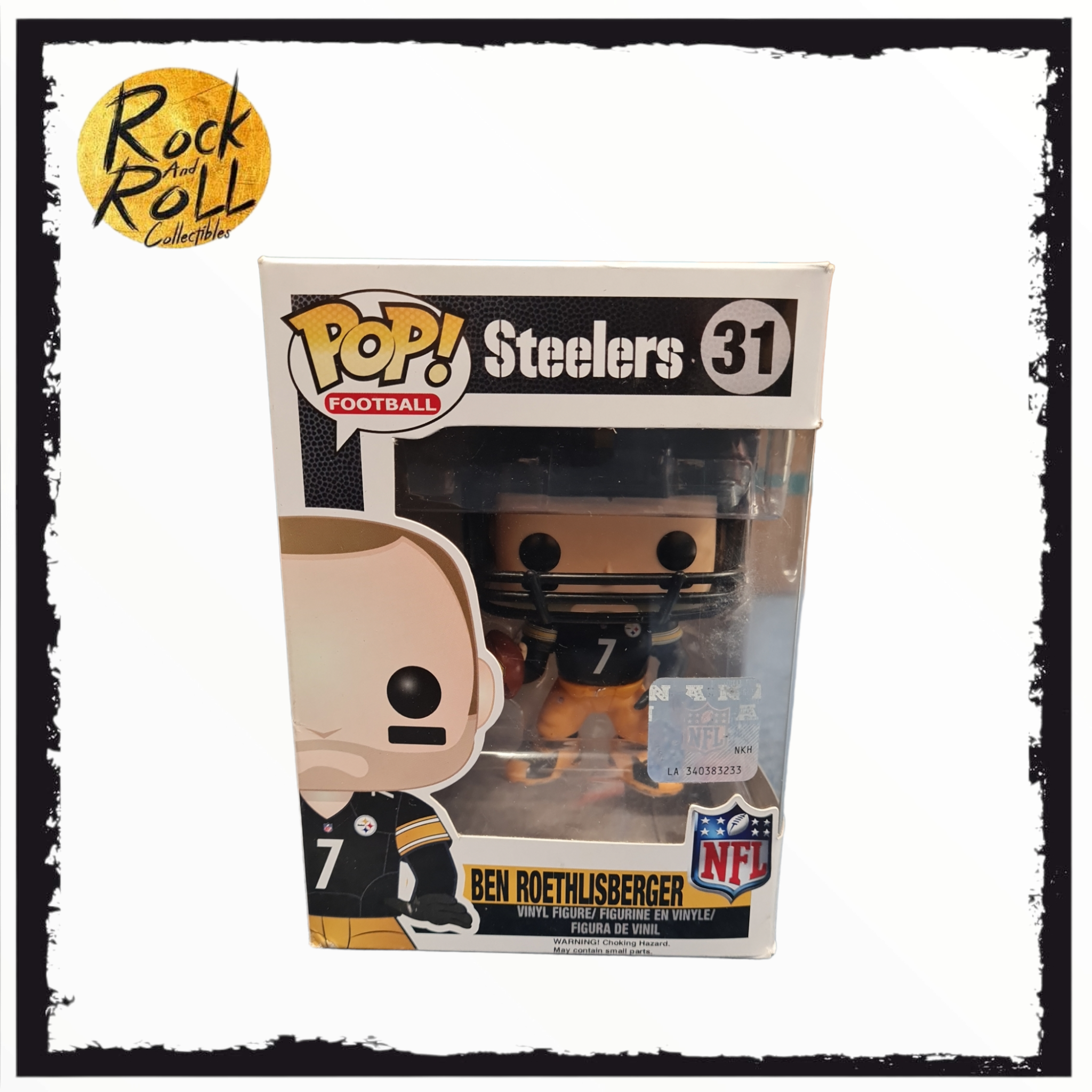 Funko Pop! Sports: NFL - Ben Roethlisberger 