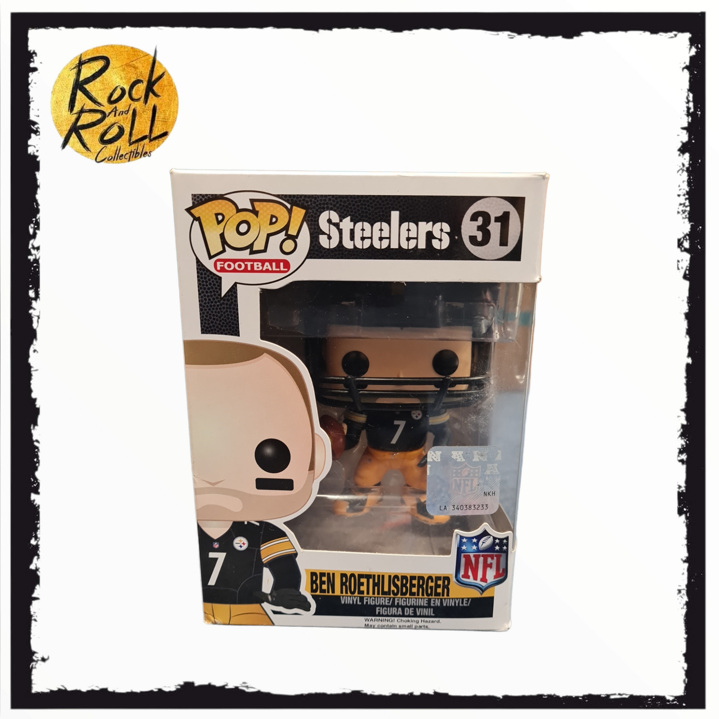Steelers - Ben Roethlisberger Funko Pop! #31 *Box Damage*