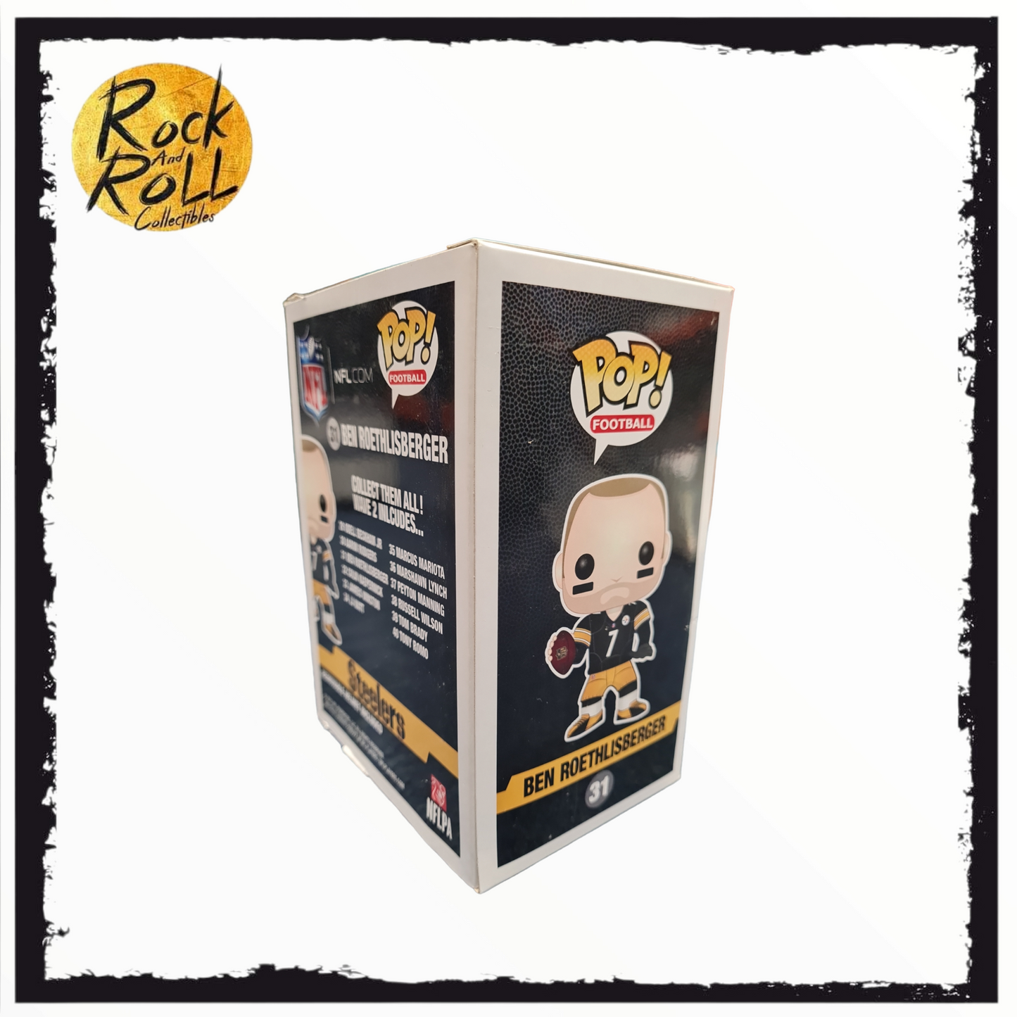 Steelers - Ben Roethlisberger Funko Pop! #31 *Box Damage*