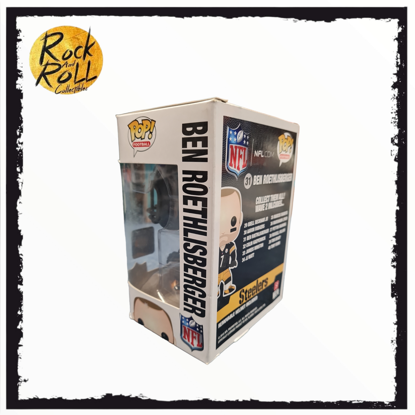 Steelers - Ben Roethlisberger Funko Pop! #31 *Box Damage*