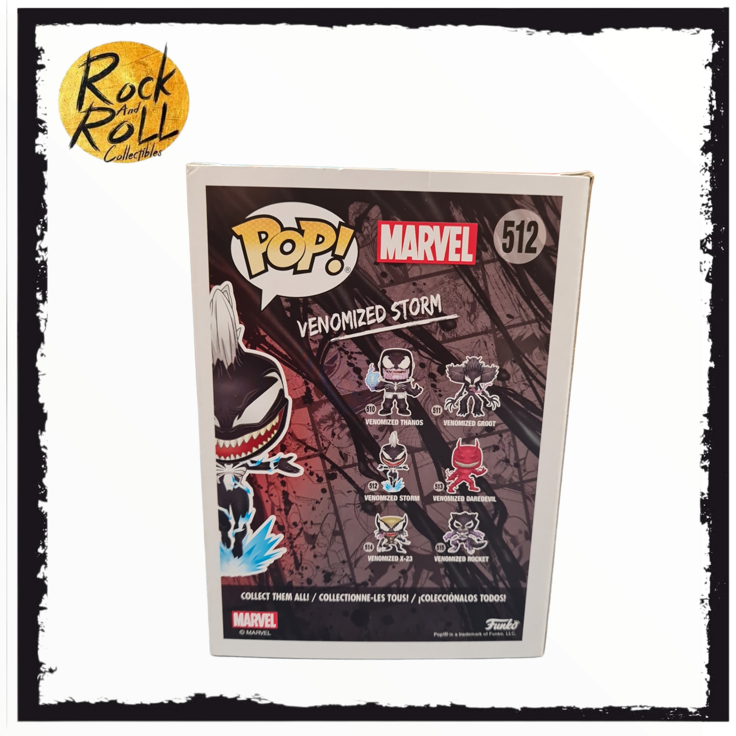 Venom - Venomized Storm GITD Funko Pop! #512 Funko Limited Edition