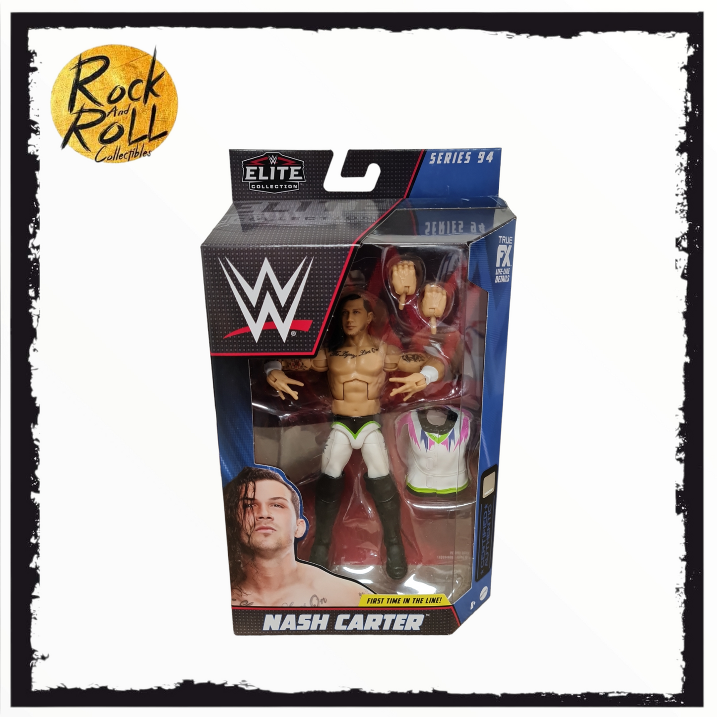 WWE Elite Series 94 - Nash Carter US Import Action Figure