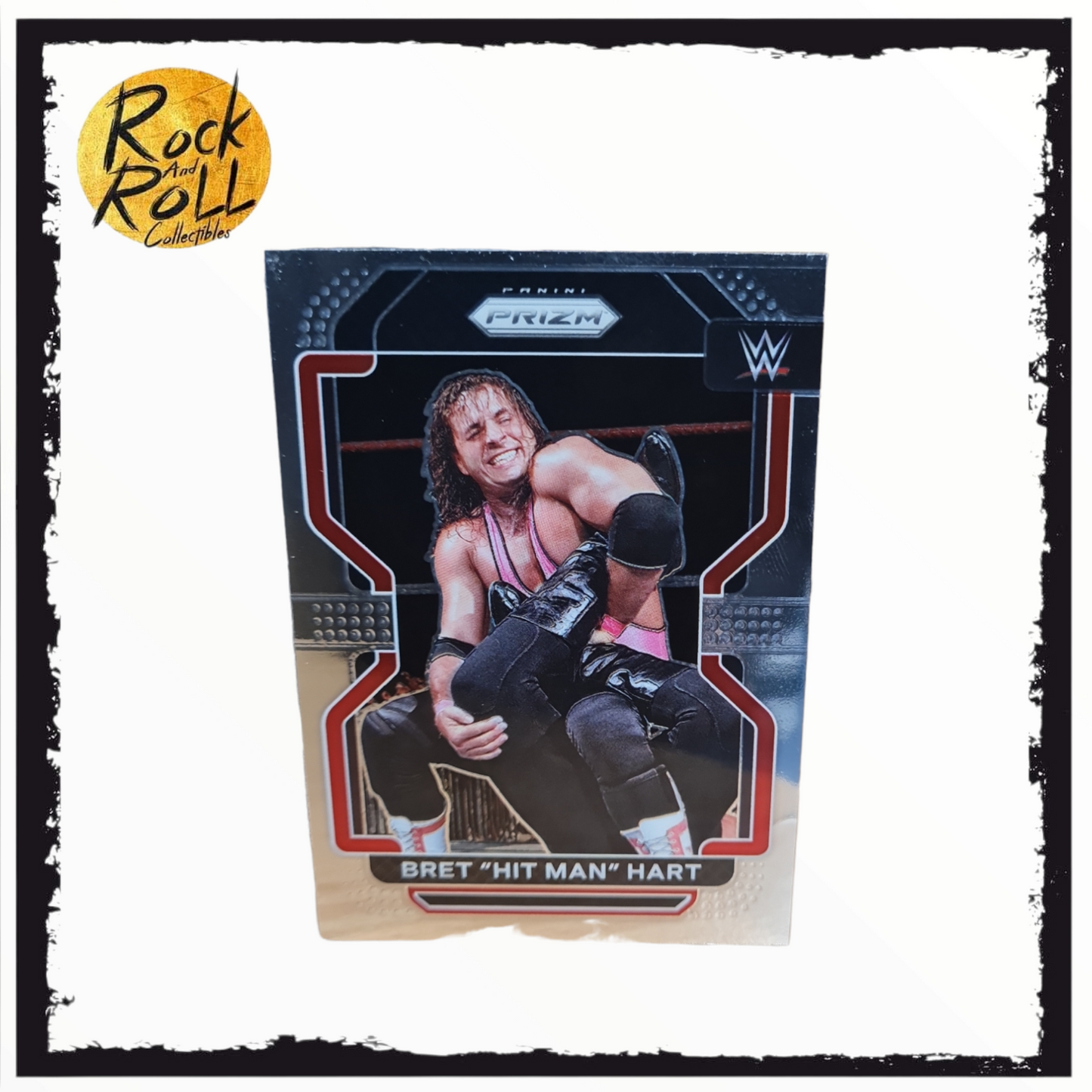 WWE Prizm Bret "Hit Man" Hart #198 Trading Card