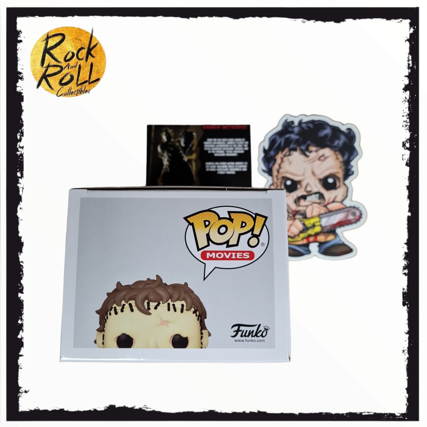 The Texas Chainsaw Massacre - Leatherface Funko Pop! #1150 Signed by Andrew Bryniarski w/Beckett COA
