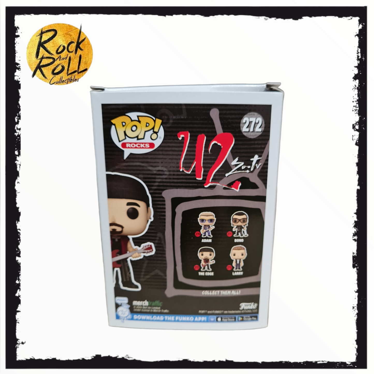 U2 - The Edge Funko Pop! #272 *Box Bulge*