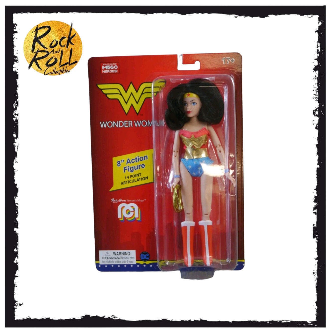 DC Comics Retro Wonder Woman MEGO Action Figure
