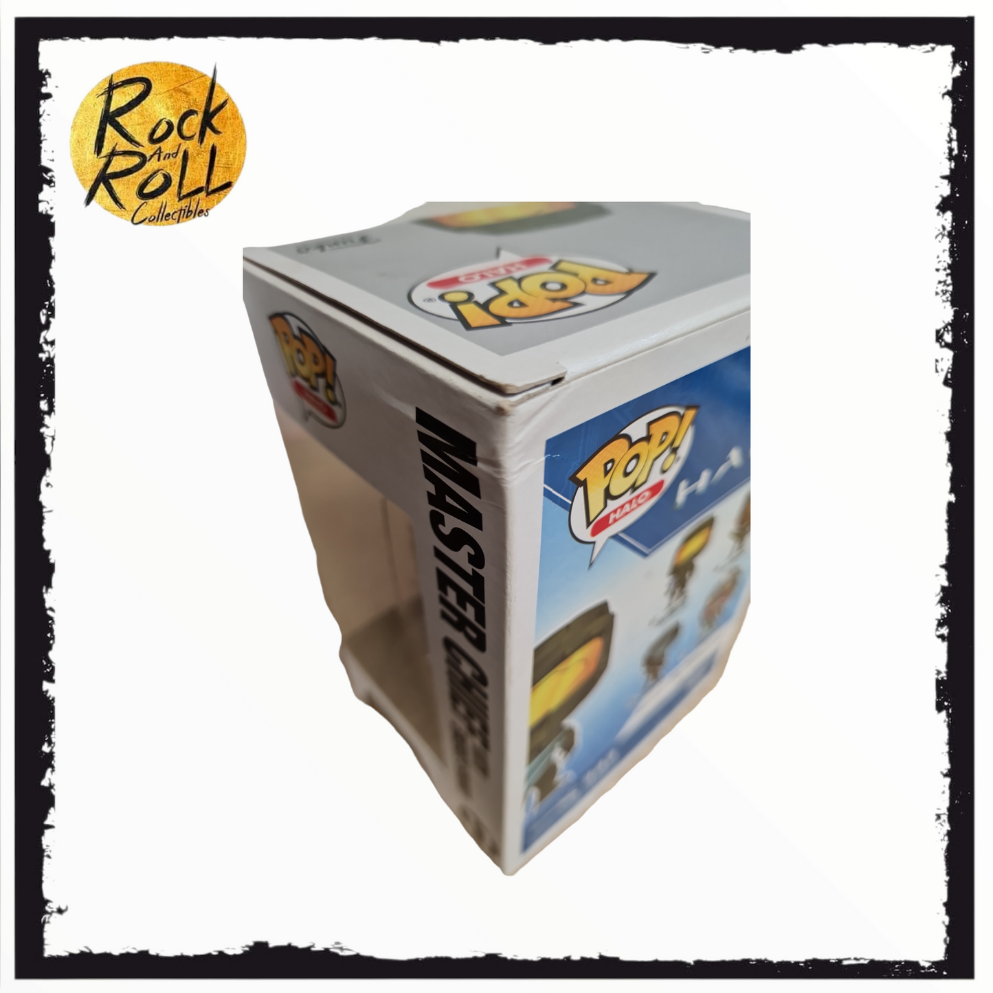 Halo - Master Chief w/Energy Sword Funko Pop! #11 *Box Damage*