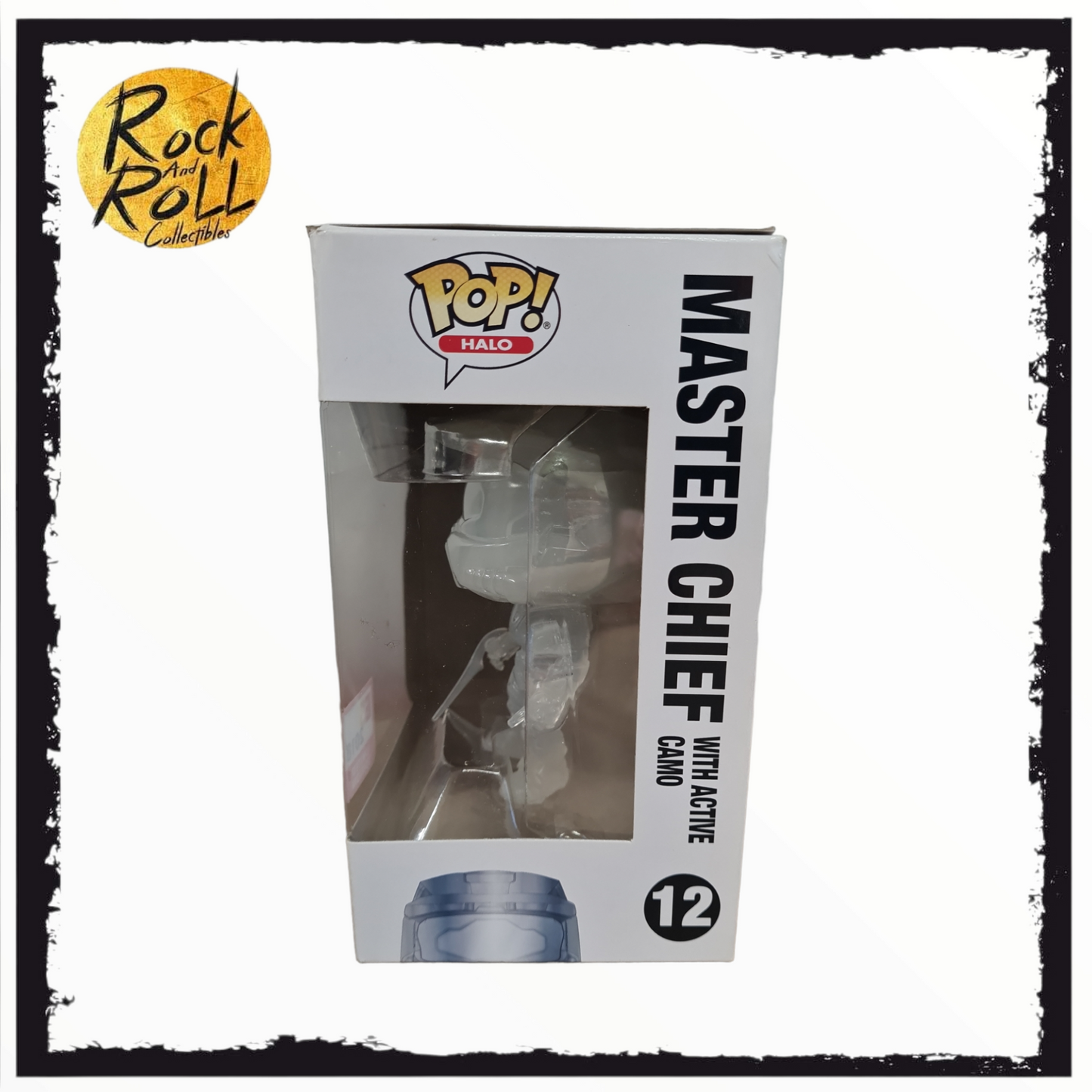 Halo - Master Chief w/Active Cameo Funko Pop! #12 *Box Damage*