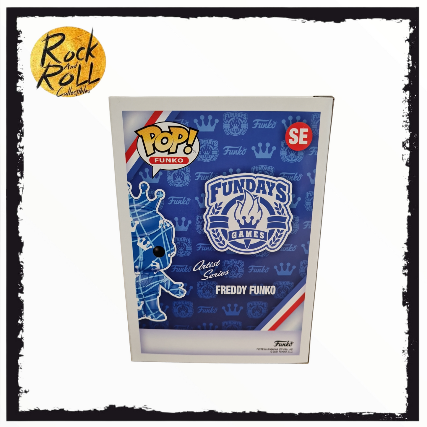 Freddy Funko - Box Of Fun Artist Series Blue Funko Pop! 2000pcs