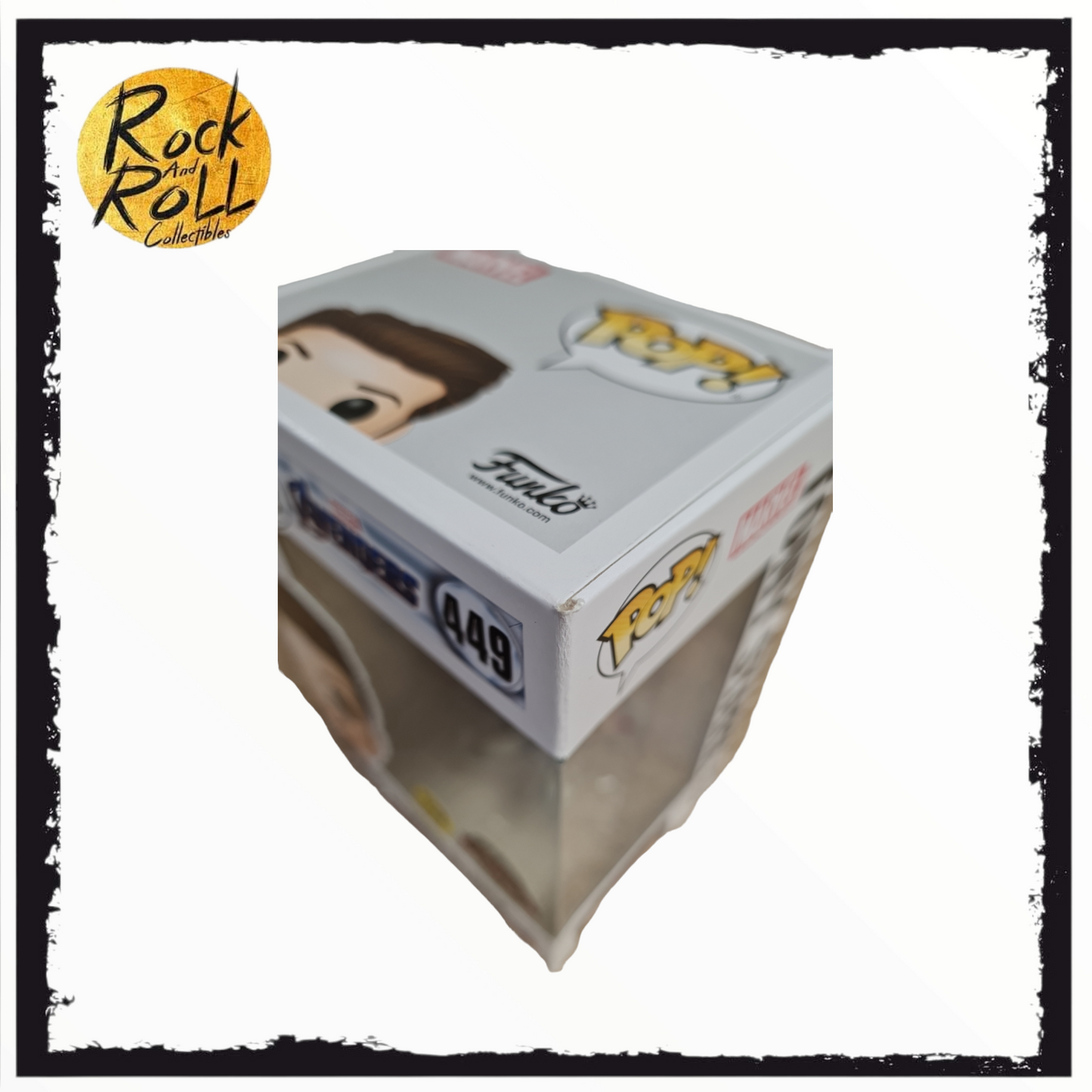 Marvel Avengers - Tony Stark Glow (Team Suit) Funko Pop! #449 Special Edition