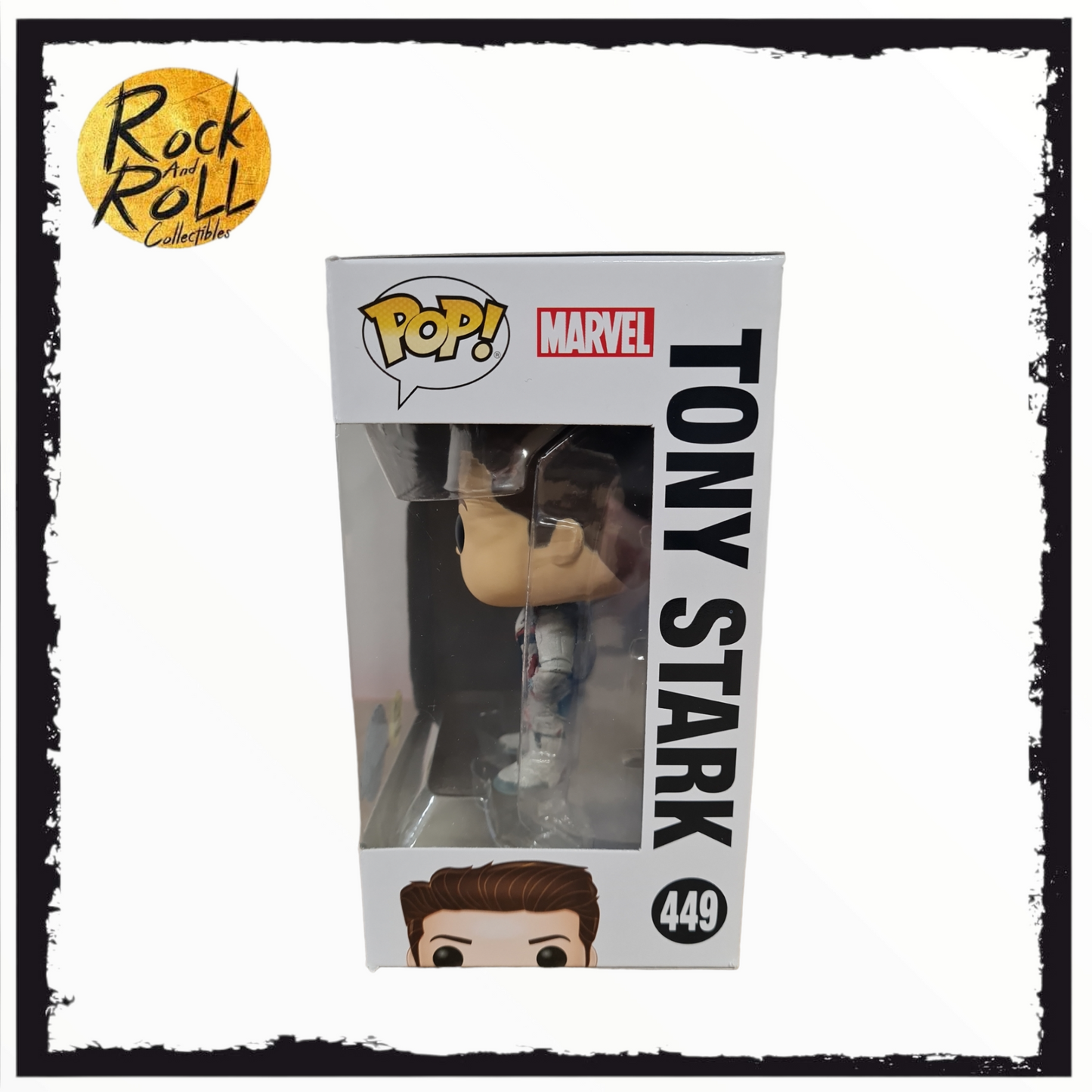 Marvel Avengers - Tony Stark Glow (Team Suit) Funko Pop! #449 Special Edition