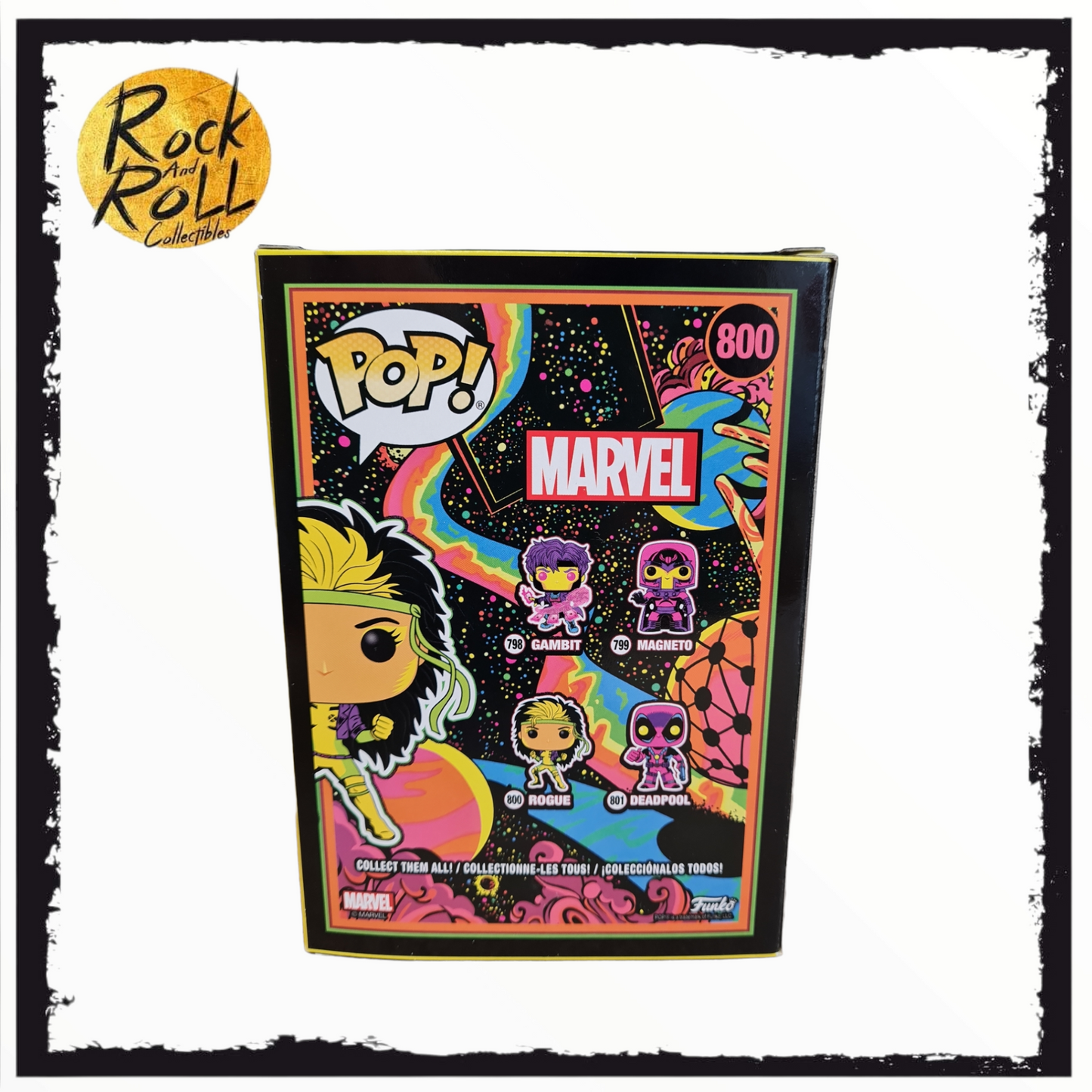 Marvel - Rogue Blacklight Funko Pop! #800 Target Exclusive