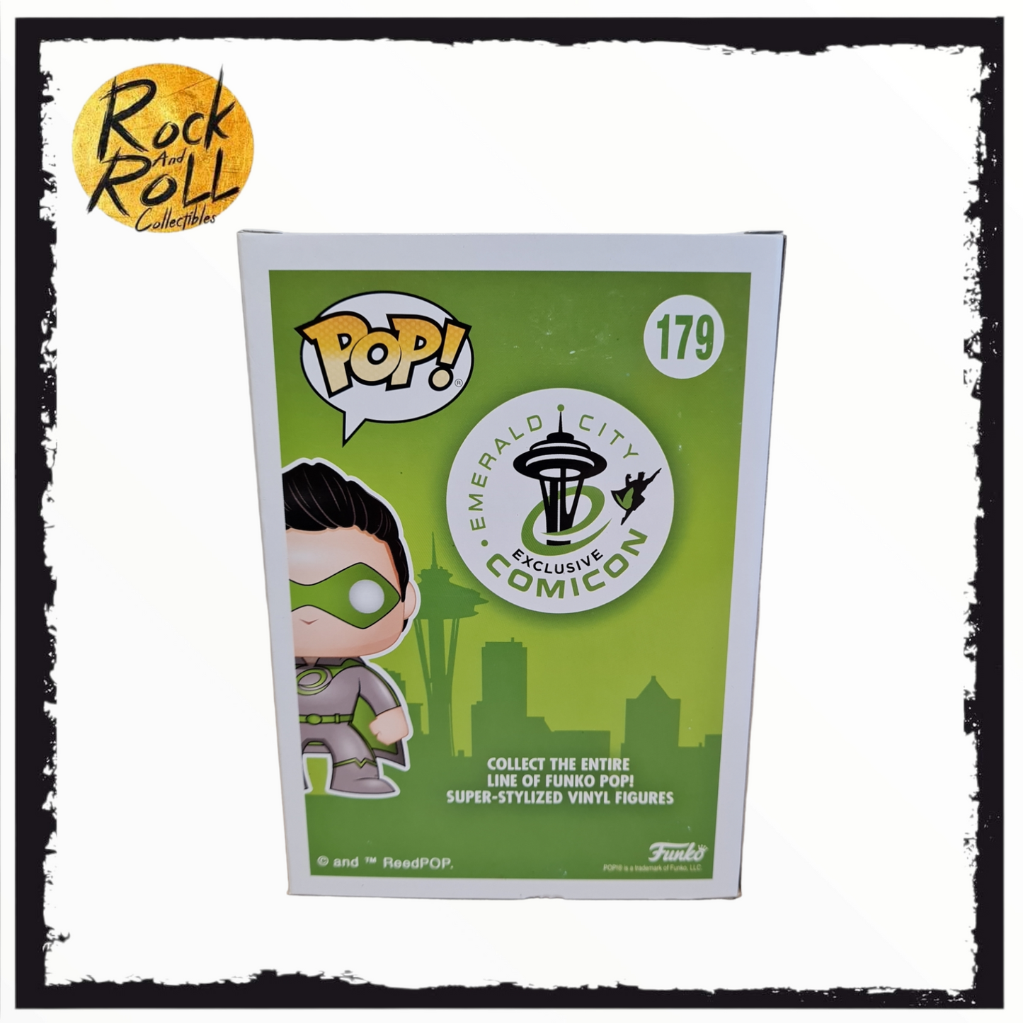 2017 ECCC Exclusive - Emerald City Crusader Glow Funko Pop! #179