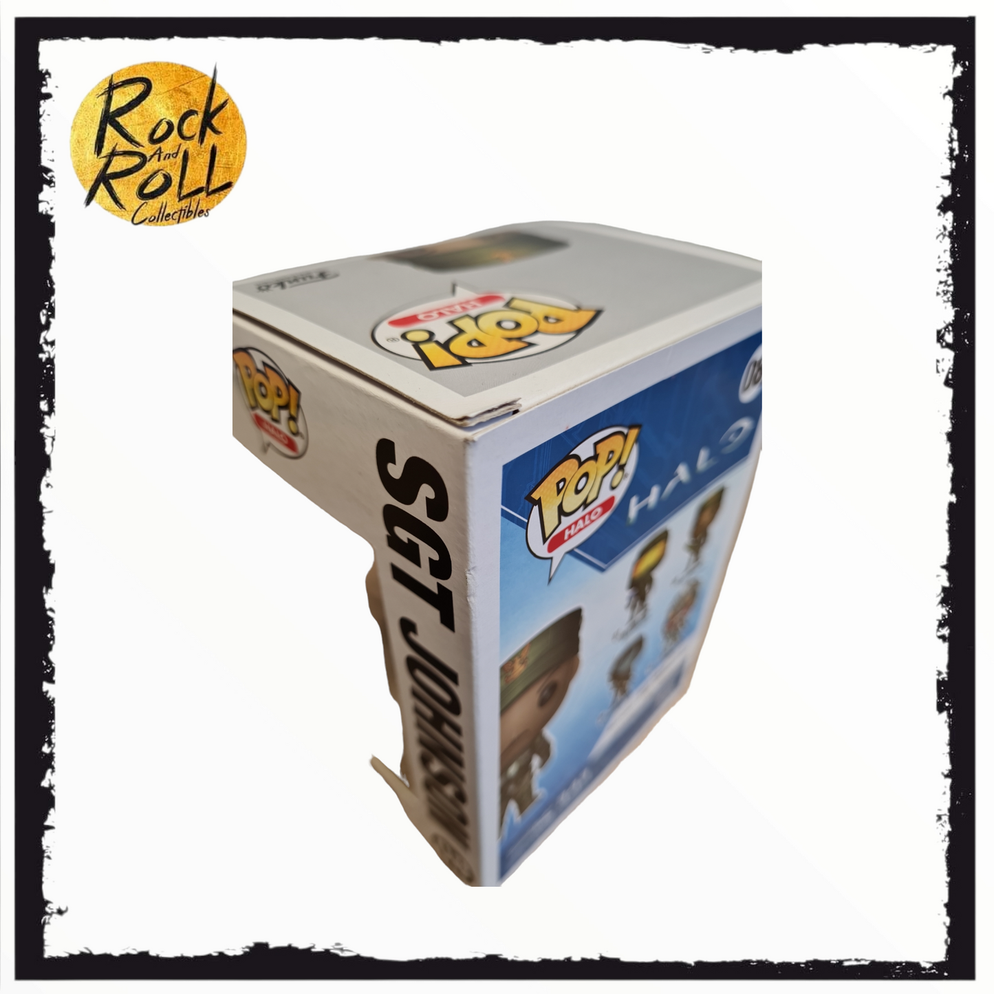 Halo - Sgt. Johnson Chase Funko Pop! #08 *Box Damage*