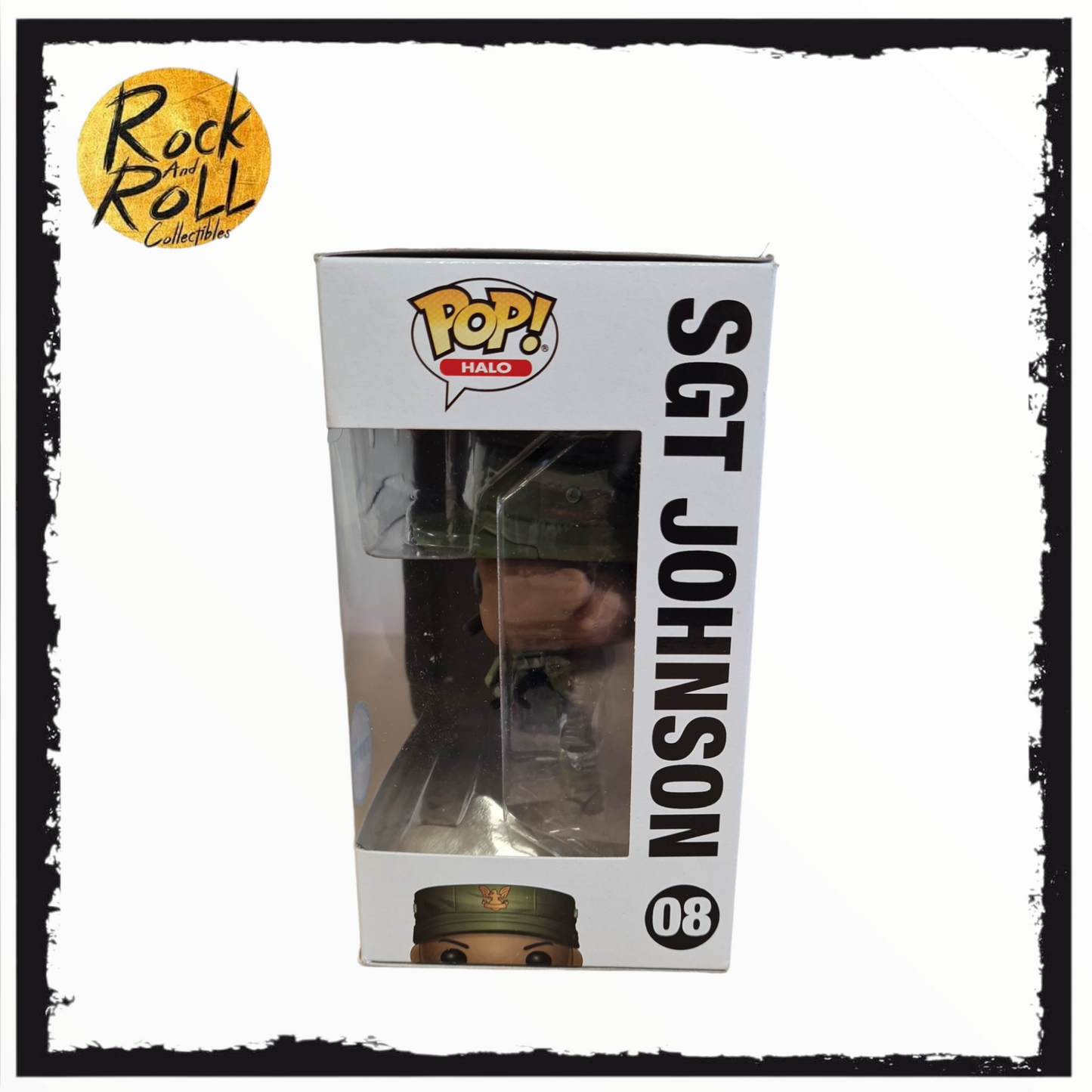 Halo - Sgt. Johnson Chase Funko Pop! #08 *Box Damage*
