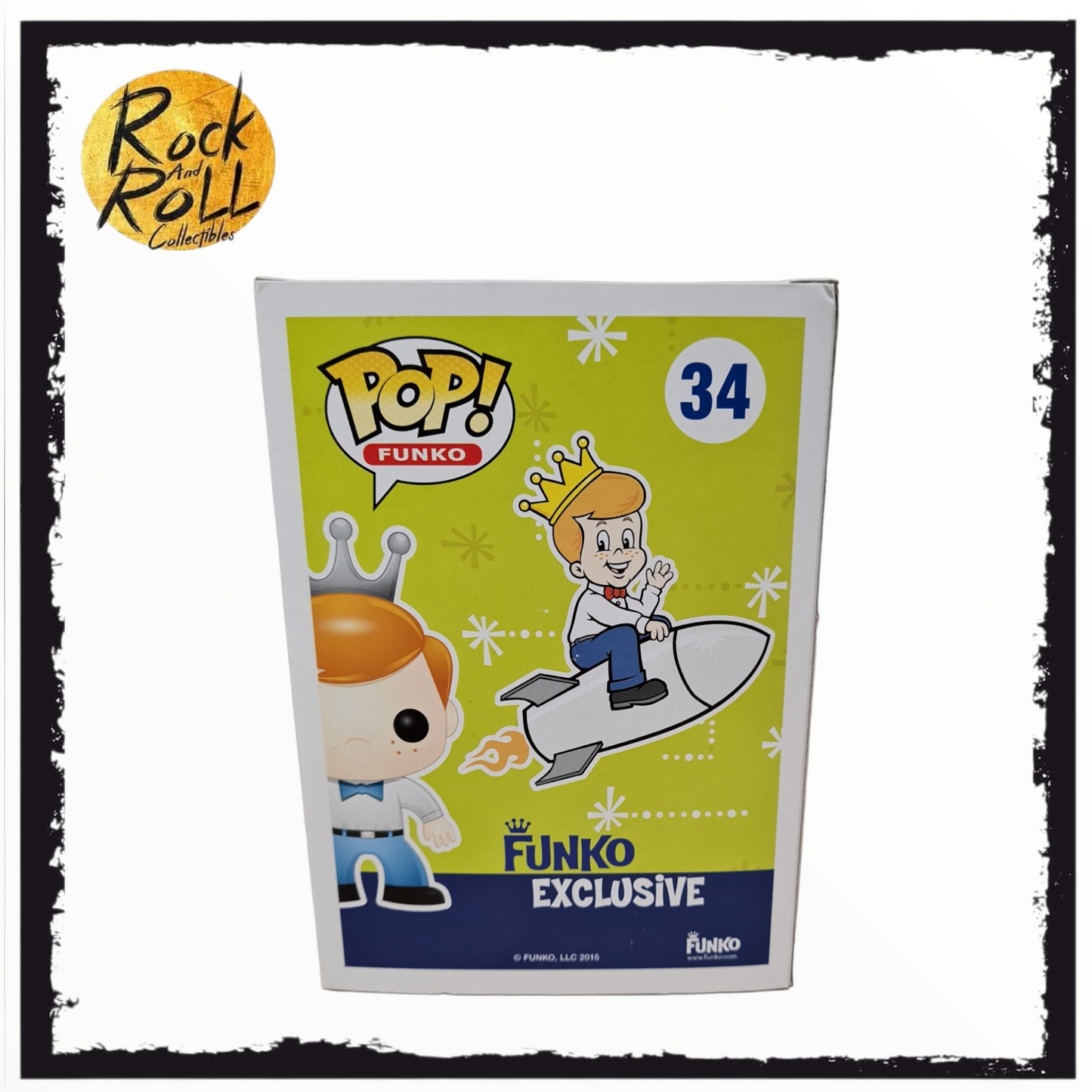Funko Pop! Freddy Funko As Hulk Hogan #34 SDCC 500pieces *Box Wear*