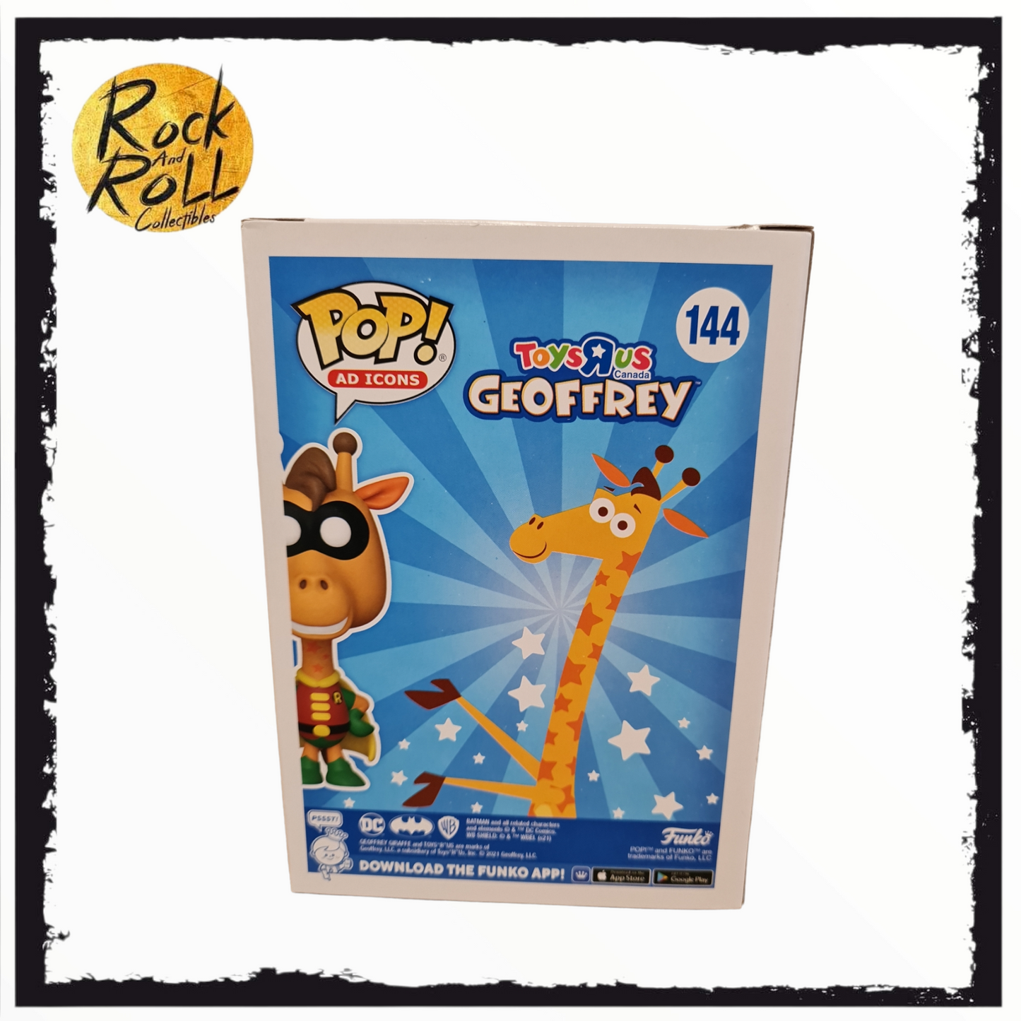 ToysRUs Canada - Geoffrey as Robin Funko Pop! #144 Condition 8.5/10