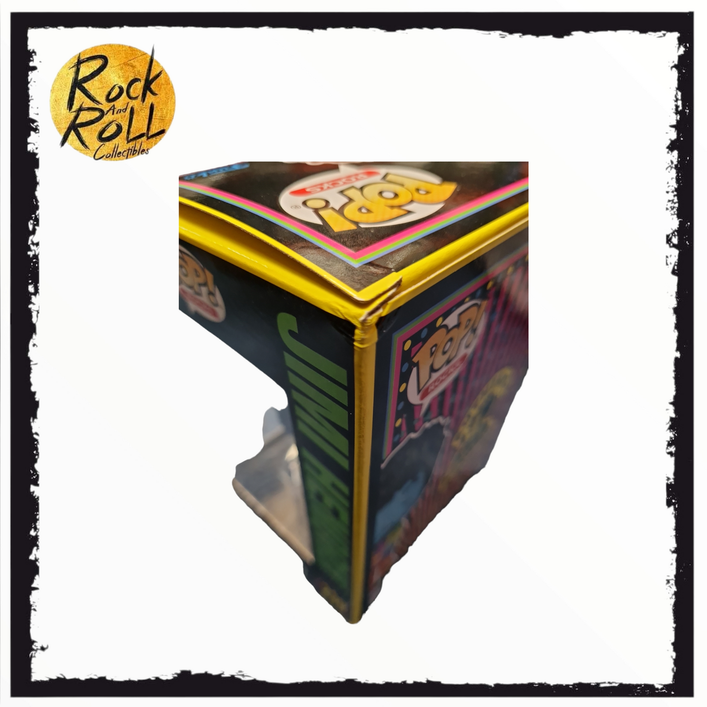 Box Damage - Jimi Hendrix Blacklight Funko Pop! (Blue) #239 Funko Shop Exclusive