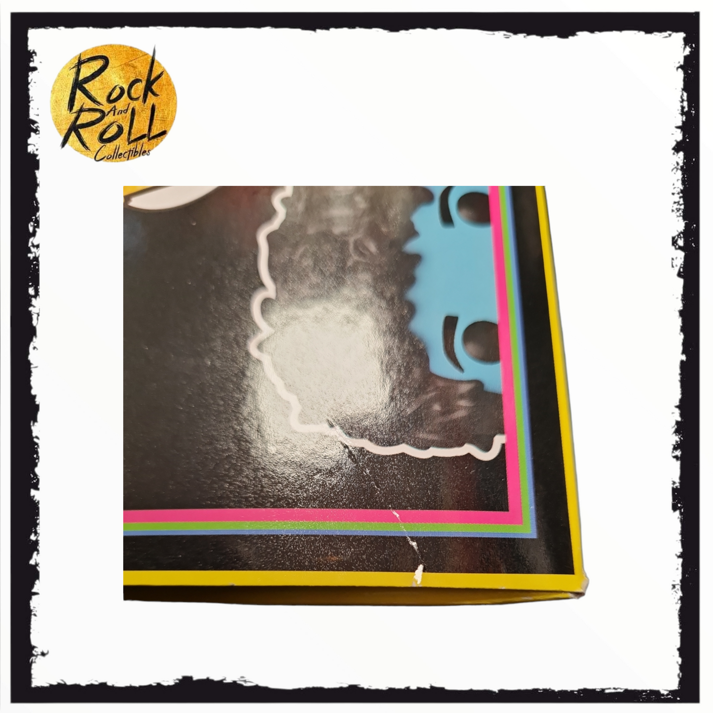 Box Damage - Jimi Hendrix Blacklight Funko Pop! (Blue) #239 Funko Shop Exclusive