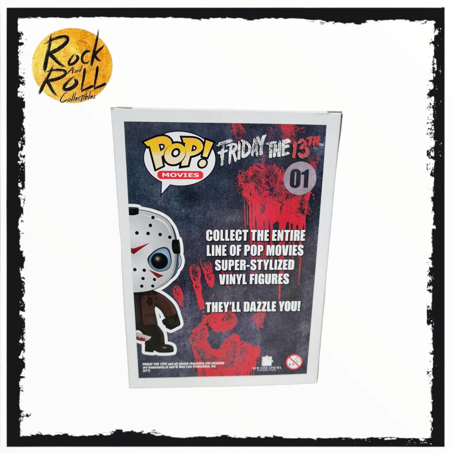 Friday the 13th - Jason Vorhees (Blue Glow Chase) Funko Pop! #01