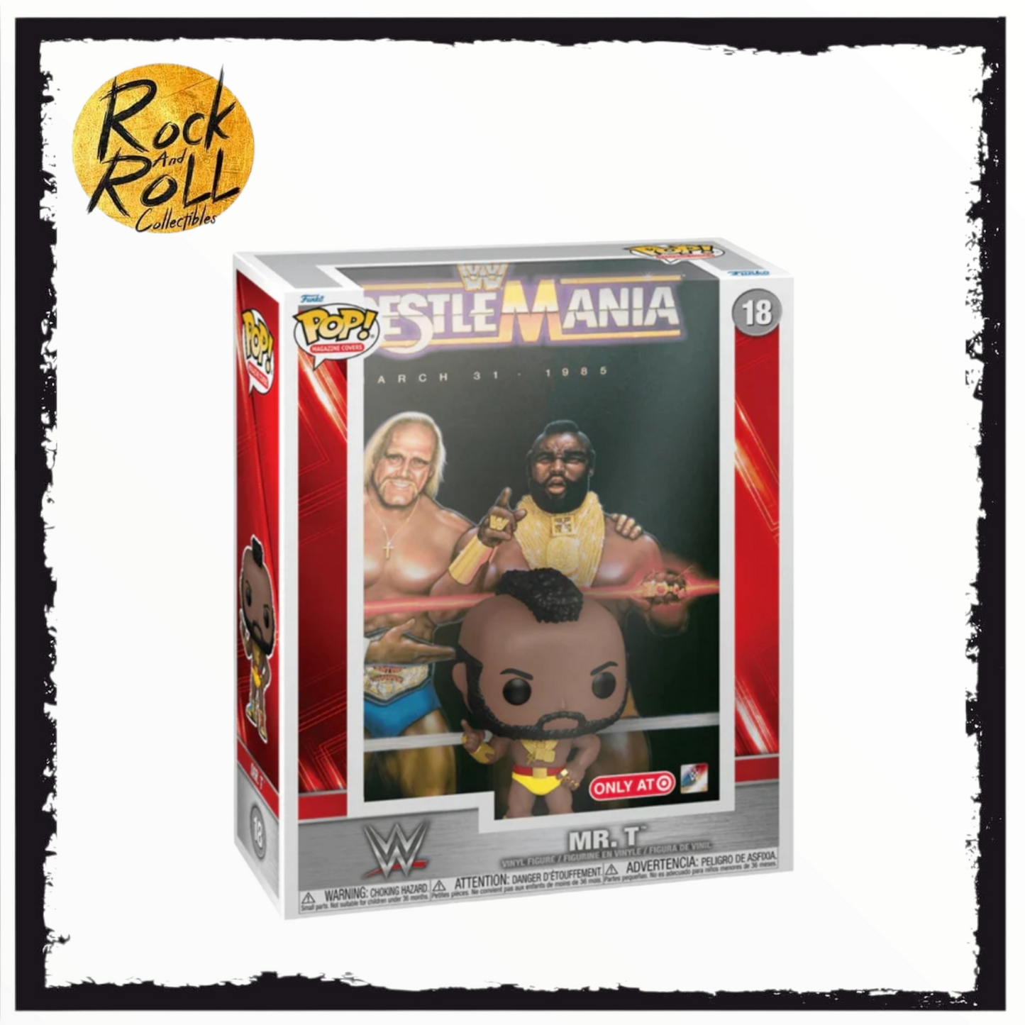 WWE - Mr. T Magazine Cover Funko Pop! #18 Target Exclusive