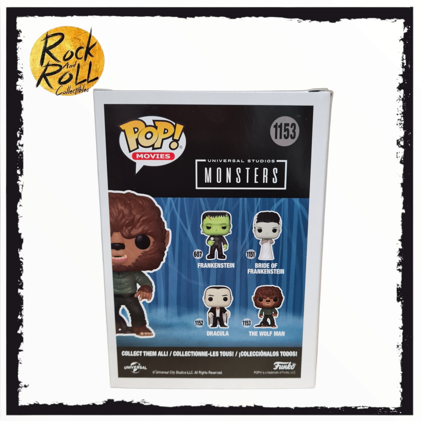 Universal Monsters - The Wolf Man (In Trap) Funko Pop! #1153 Special Edition