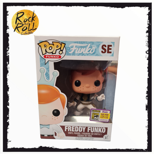 Freddy Funko as White Ranger Funko Pop! - SDCC 2017 LE 525pcs. Condition 8.5/10