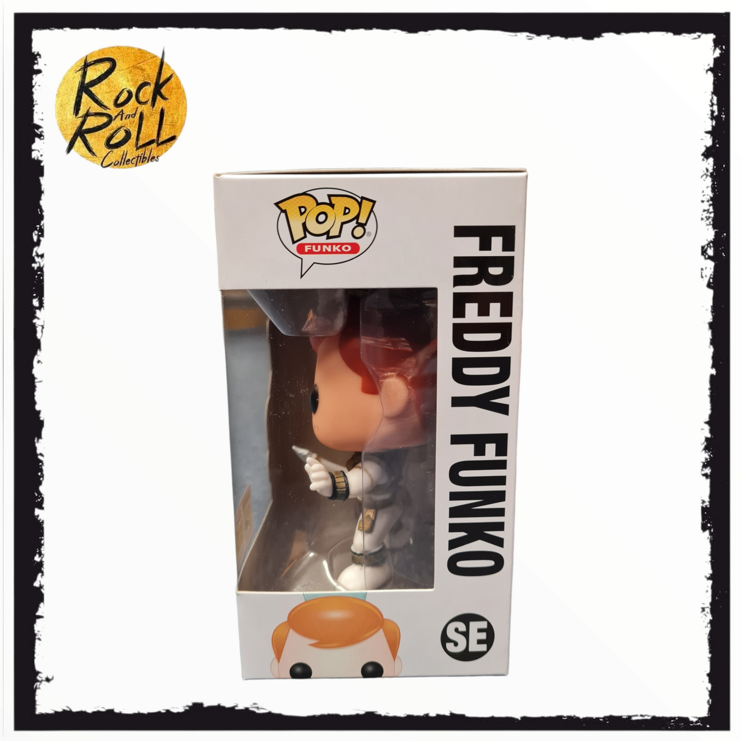 Freddy Funko as White Ranger Funko Pop! - SDCC 2017 LE 525pcs. Condition 8.5/10