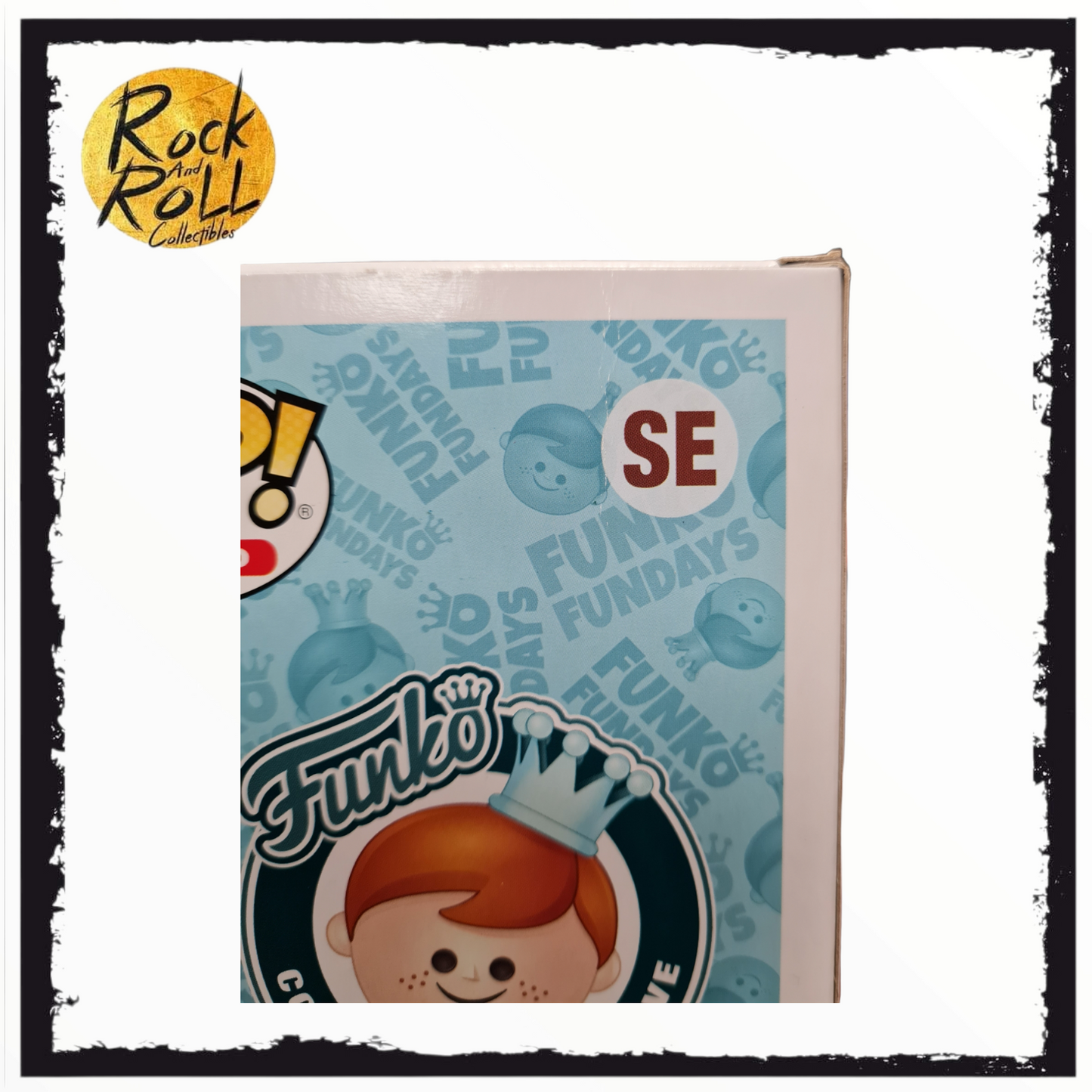 Freddy Funko as White Ranger Funko Pop! - SDCC 2017 LE 525pcs. Condition 8.5/10