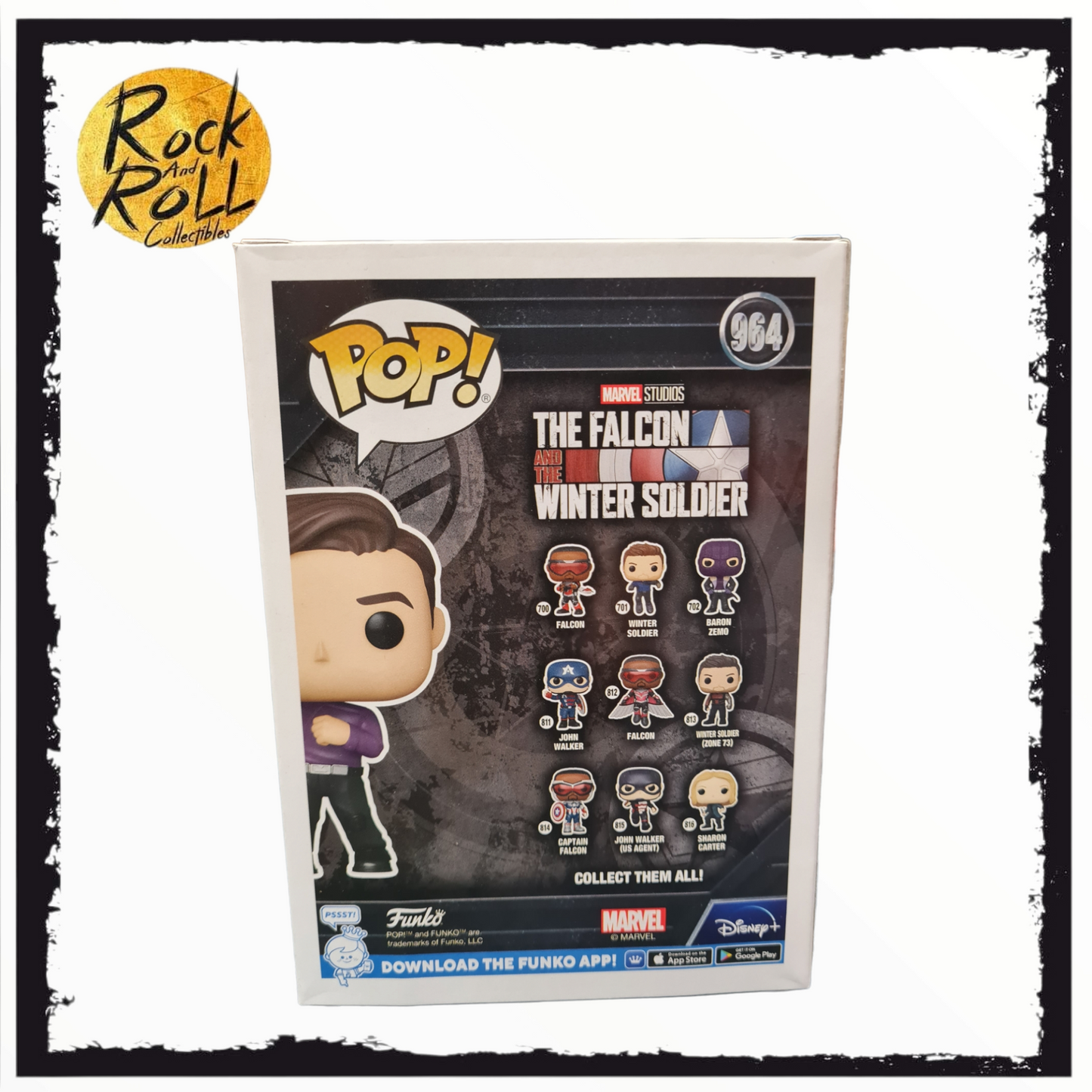 Falcon Winter Soldier - Baron Zemo (Dancing) Funko Pop! #964 Collectors Corps Exc.
