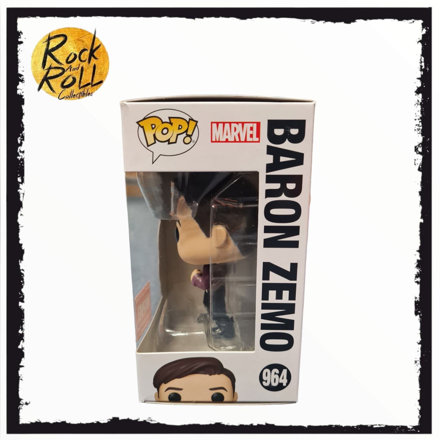 Falcon Winter Soldier - Baron Zemo (Dancing) Funko Pop! #964 Collectors Corps Exc.
