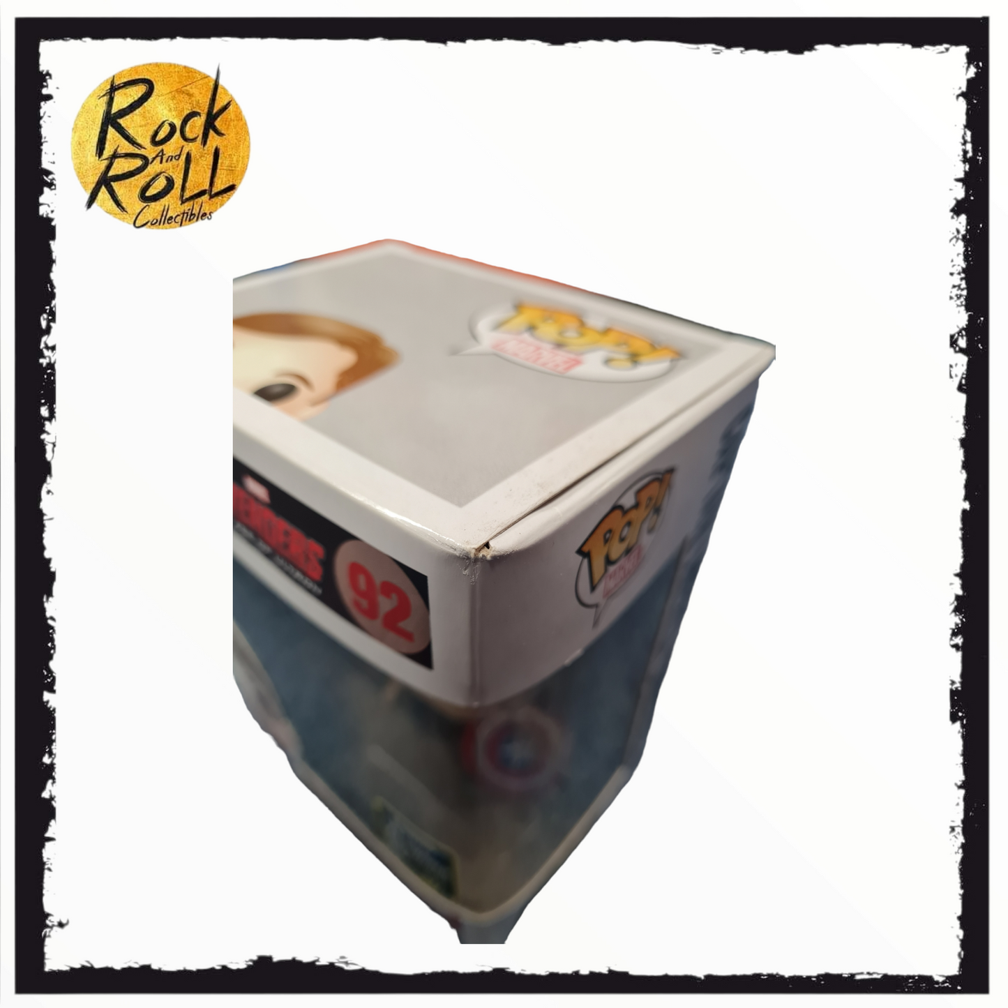 Avengers Age Of Ultron - Captain America (Unmasked) SDCC 2015 Shared Exclusive Funko Pop #92