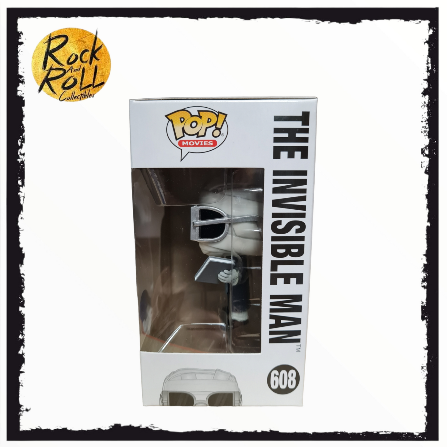 Universal Monsters - The Invisible Man (Black and White) Funko Pop! #608 Special Edition