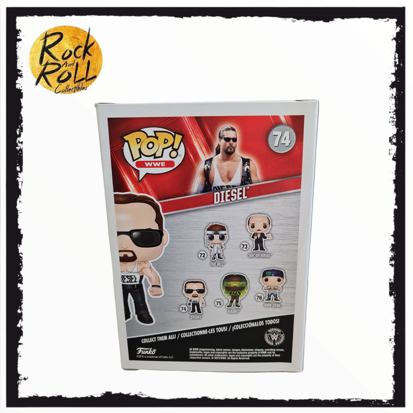 WWE - Diesel Funko Pop! #74 Condition 8.5/10