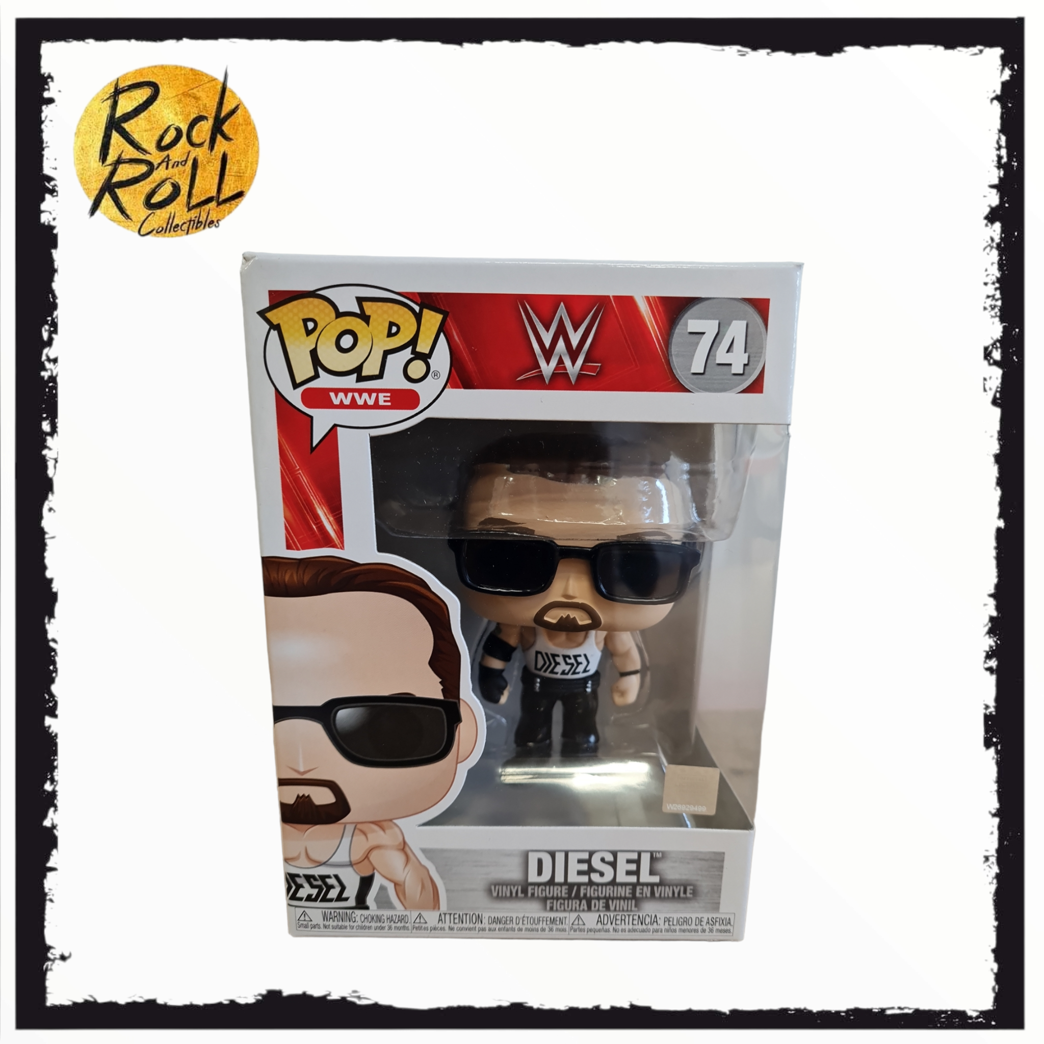 WWE - Diesel Funko Pop! #74 Condition 8.5/10 – rock and roll collectibles