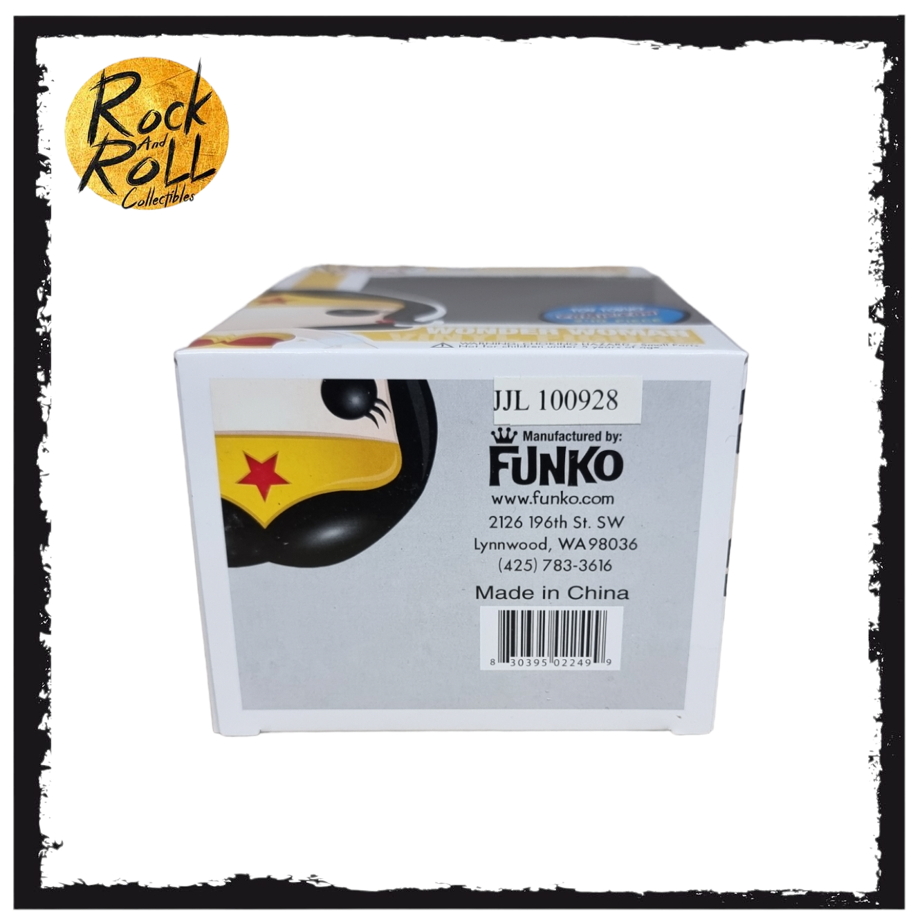 Wonder Woman #08 (Black and White) Funko Pop! DC Universe - NYCC / Toy Tokyo 2010 Exclusive LE240 Pcs Condition 8.75/10