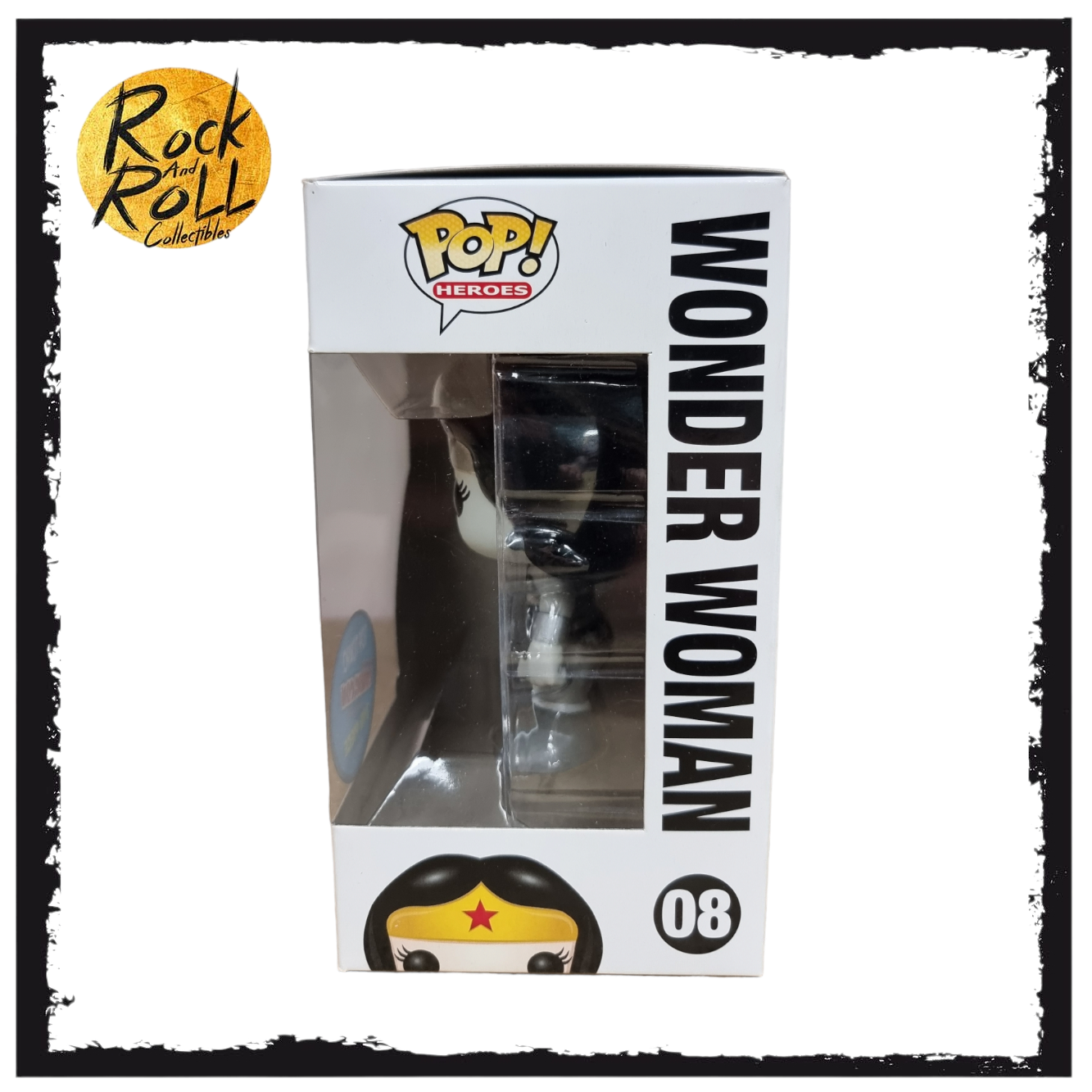 Wonder Woman #08 (Black and White) Funko Pop! DC Universe - NYCC / Toy Tokyo 2010 Exclusive LE240 Pcs Condition 8.75/10