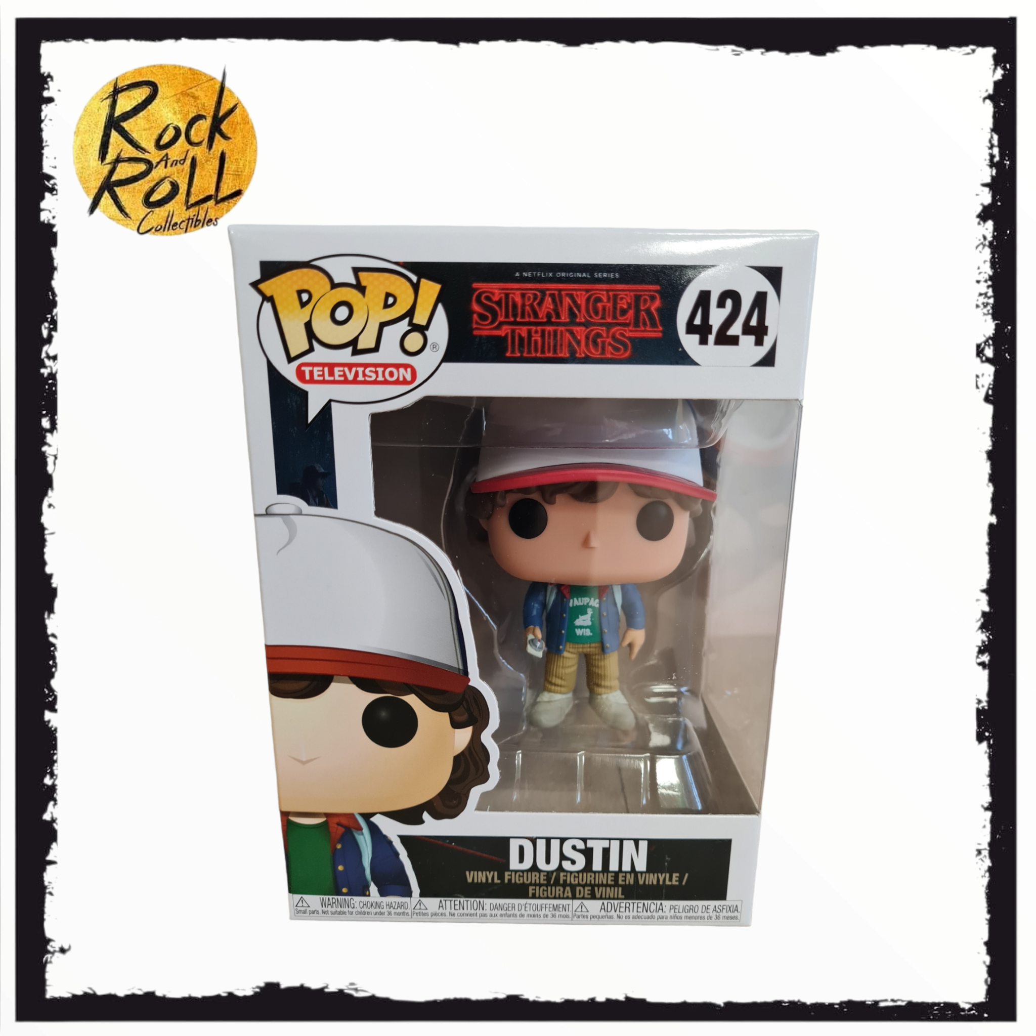 Stranger Things - Dustin Funko Pop! #424 – rock and roll collectibles