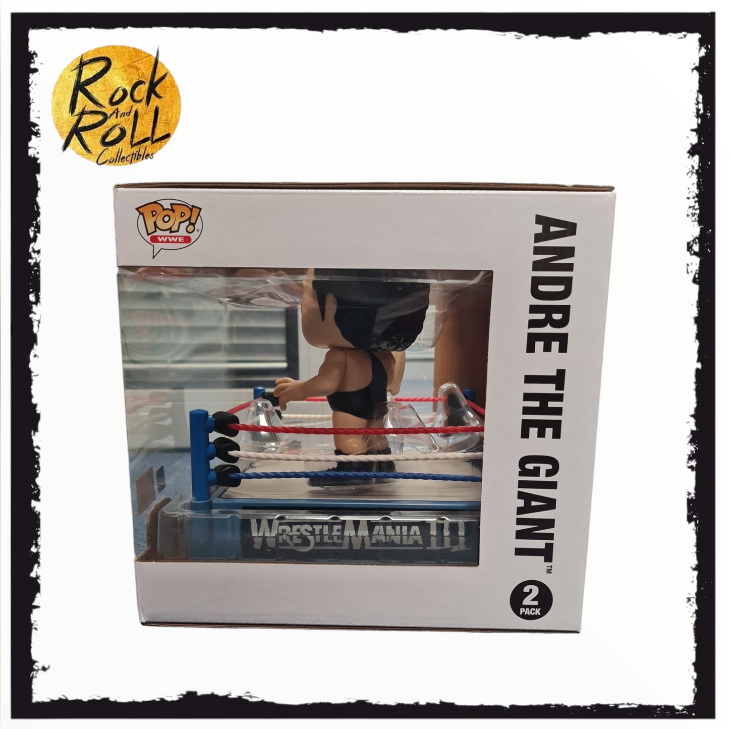 WWE - Hulk Hogan & Andre The Giant Wrestlemania III 2 Pack - Target Con 2023